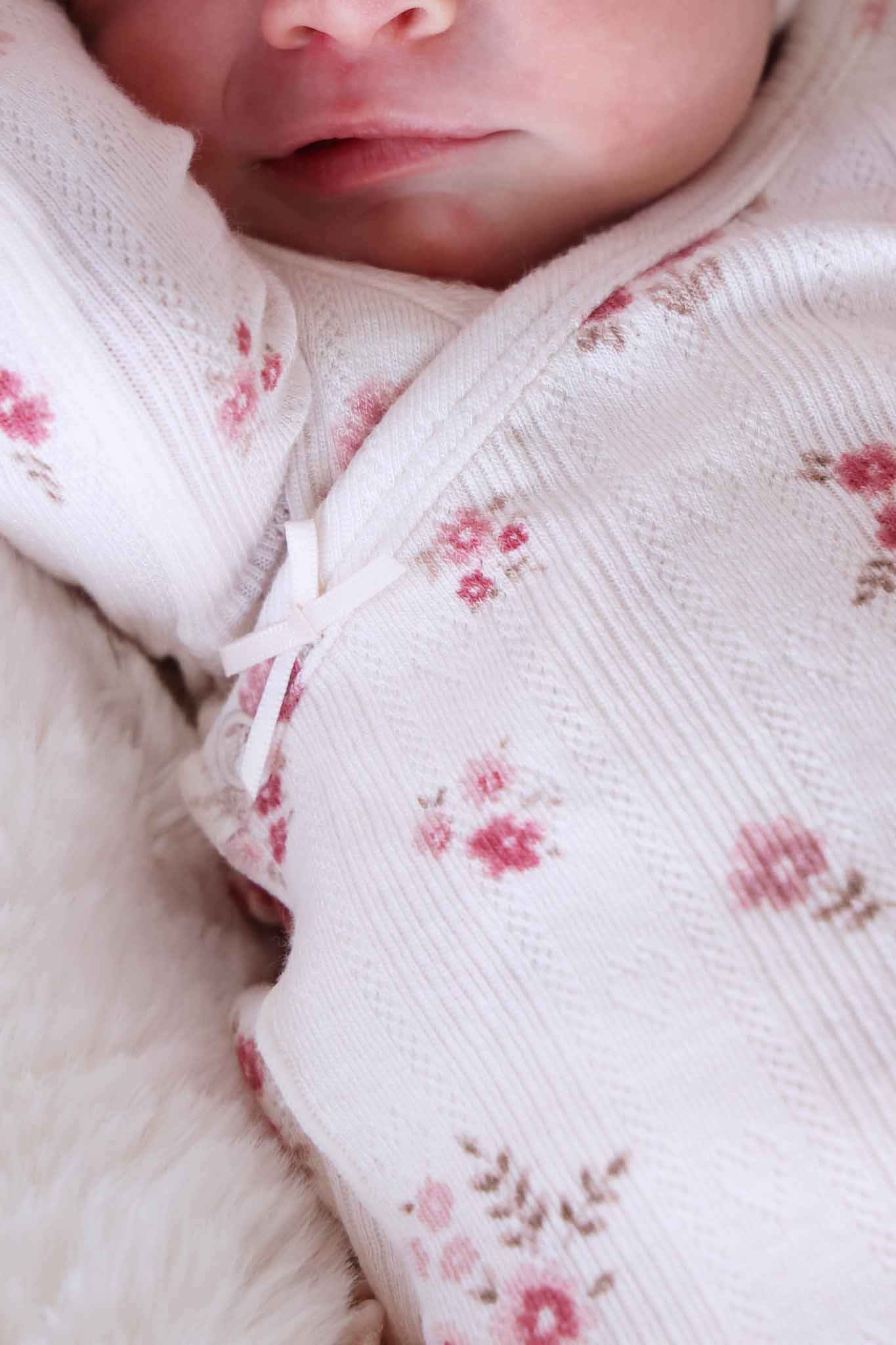 2pc Pointelle Crossover Top & Bottom | Precious Posies - Image 5
