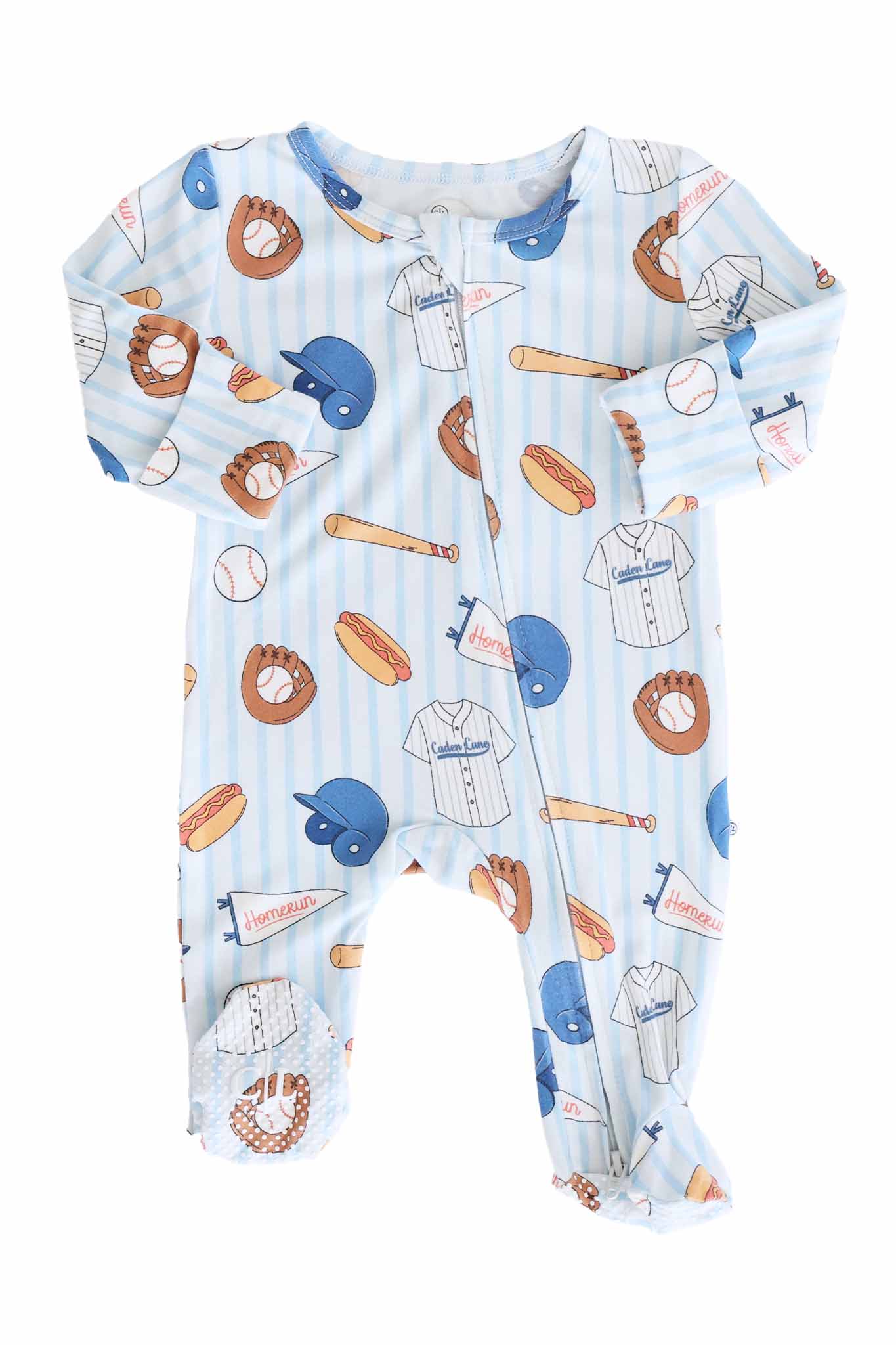 Ballpark Bros Zipper Footie - Image 3