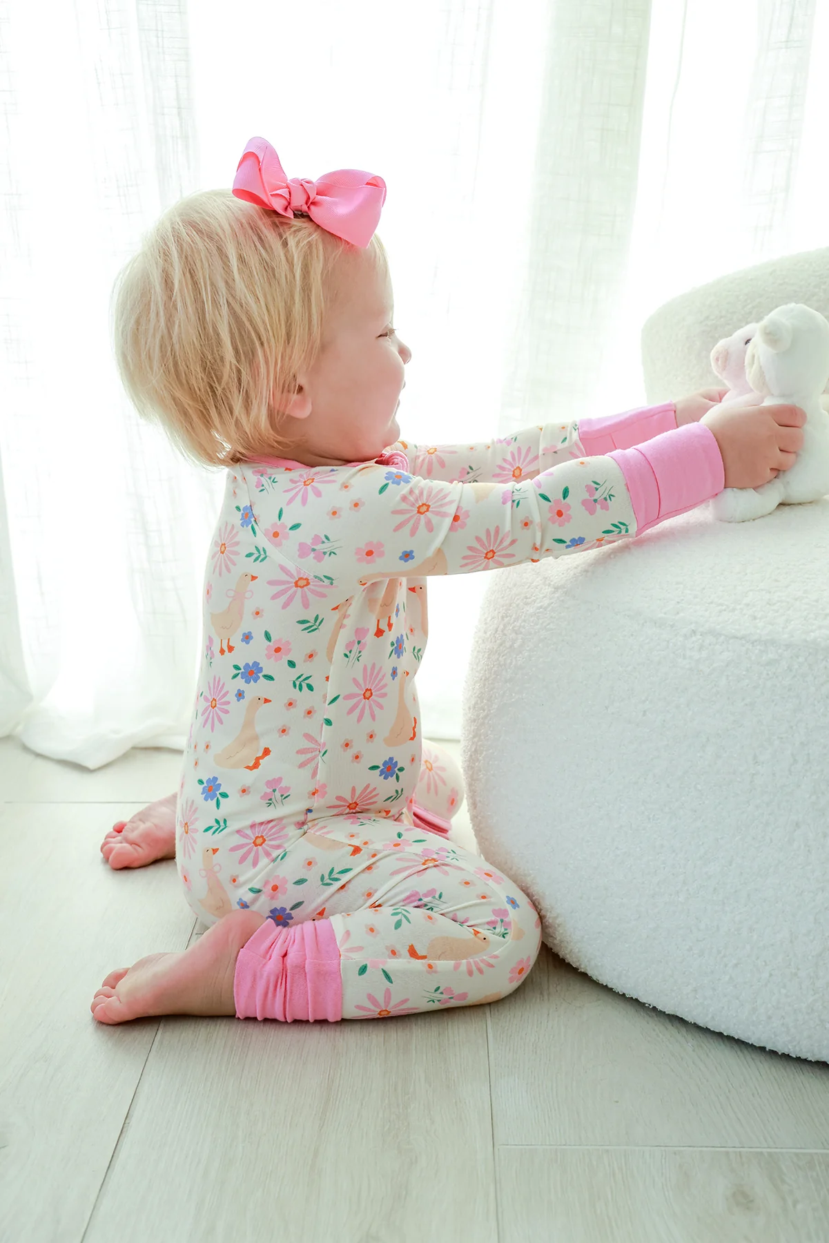 Convertible Bamboo Zip Romper | Loosey Goose - Image 12