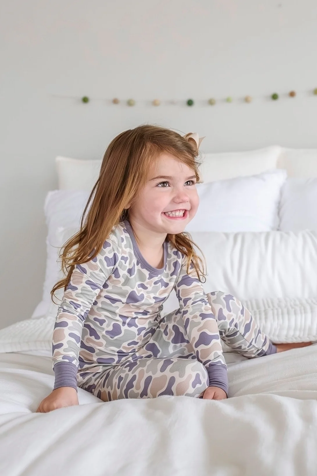 Two Piece Bamboo Pajama Set | Camo Cutie - Image 15
