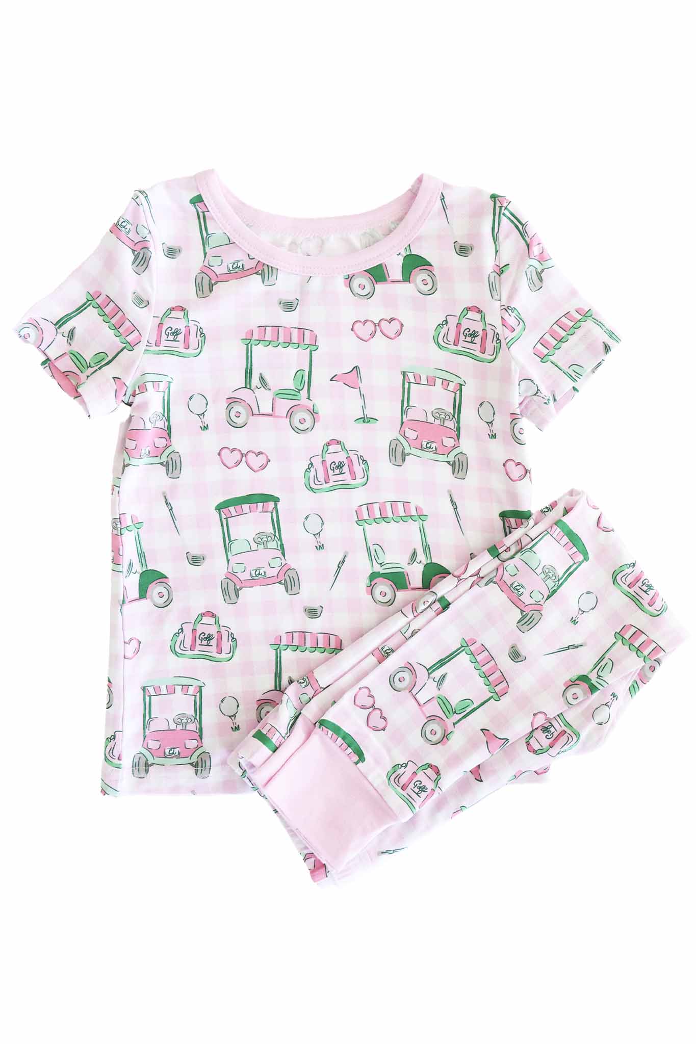 Birdie Babes Two Piece Pajama Set | Pink - Image 2