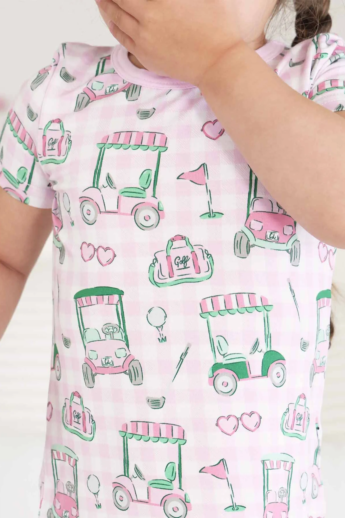 Birdie Babes Two Piece Pajama Set | Pink - Image 3