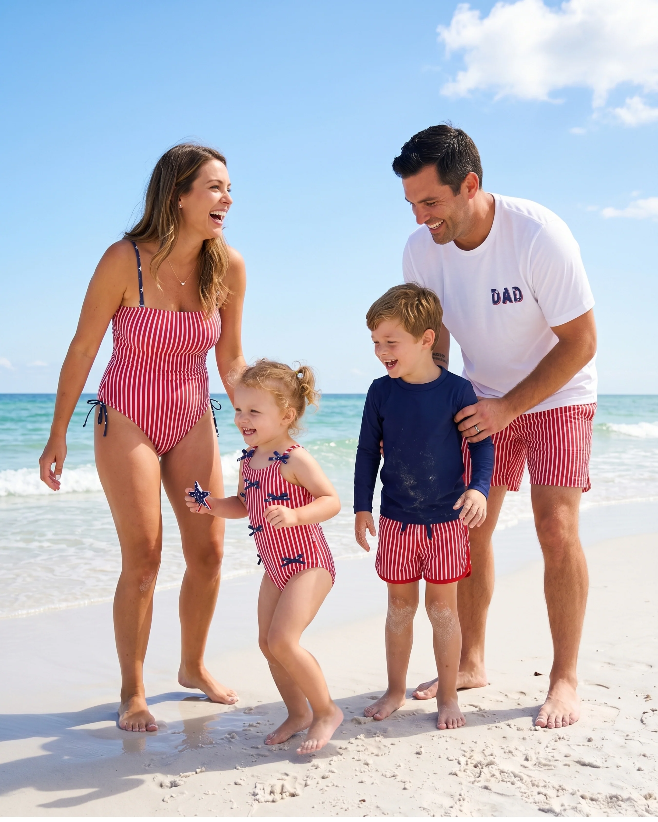 Boy's Swim Trunks | Stars & Stripes Party - Image 10