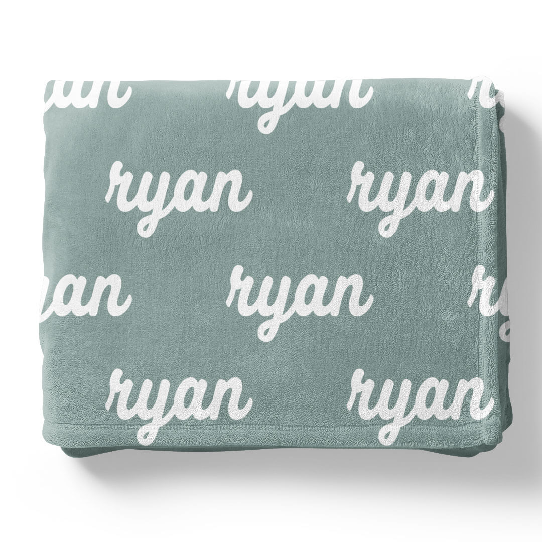 Candy Apple Personalized Color Blanket - Image 11