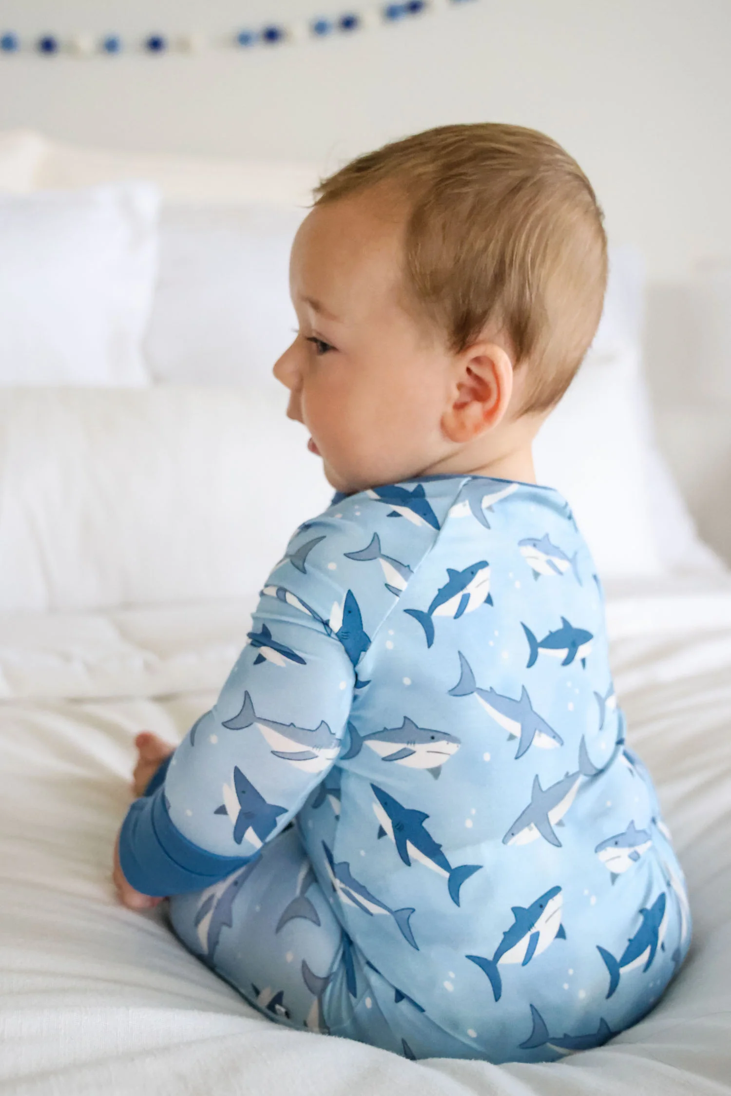 Convertible Bamboo Zip Romper | Fin Friends - Image 3