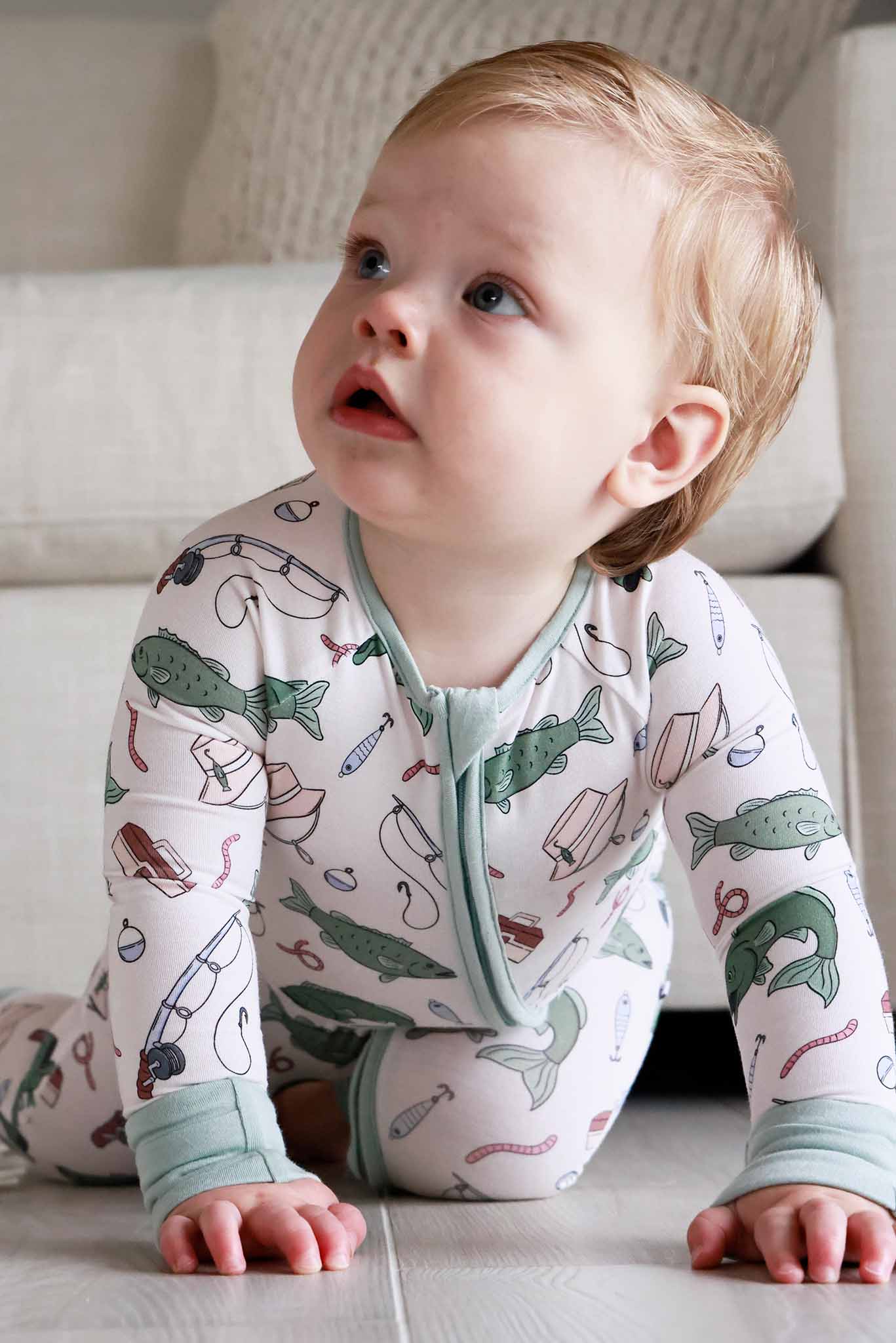 Convertible Bamboo Zip Romper | Off the Hook - Image 3