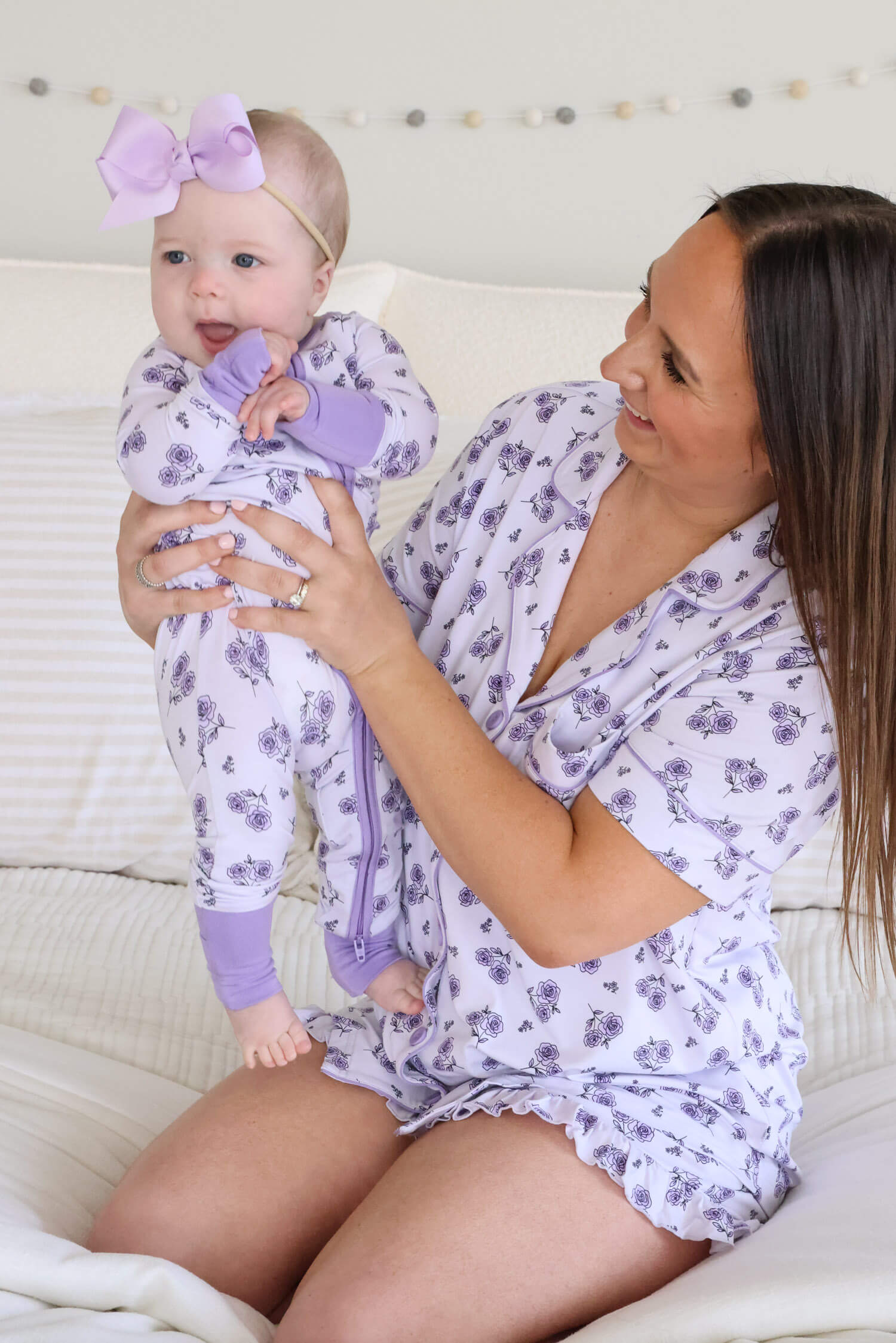 Convertible Zip Romper | Amethyst Garden - Image 7