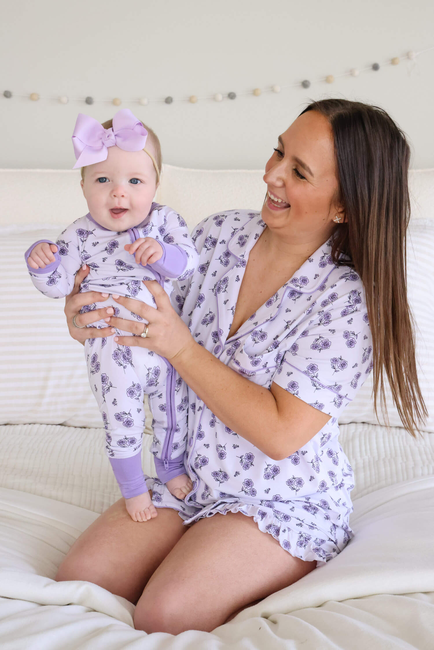 Convertible Zip Romper | Amethyst Garden - Image 8