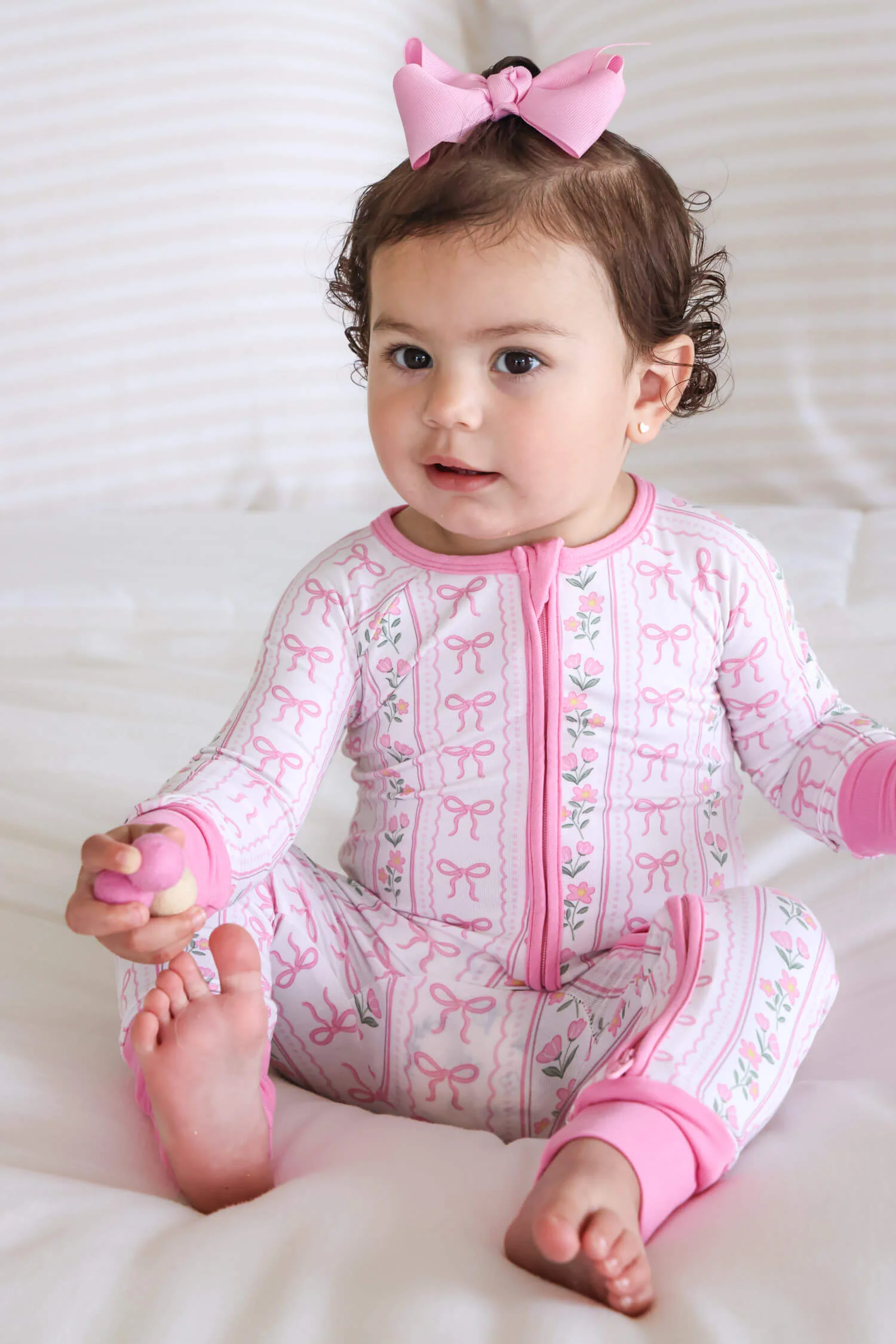 Convertible Zip Romper | Coquette Garden - Image 5