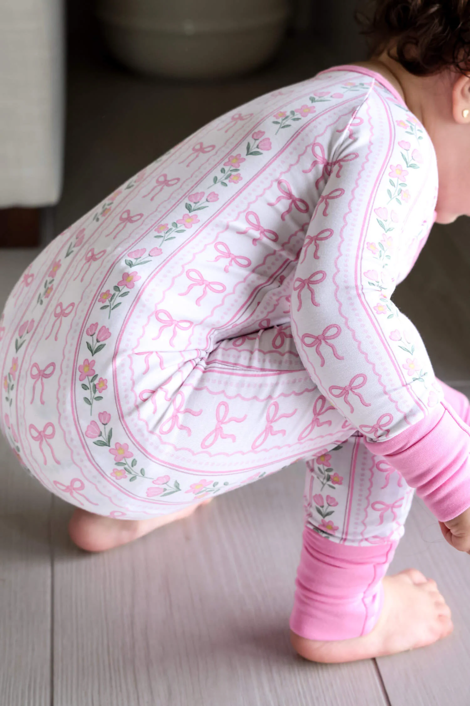 Convertible Zip Romper | Coquette Garden - Image 7