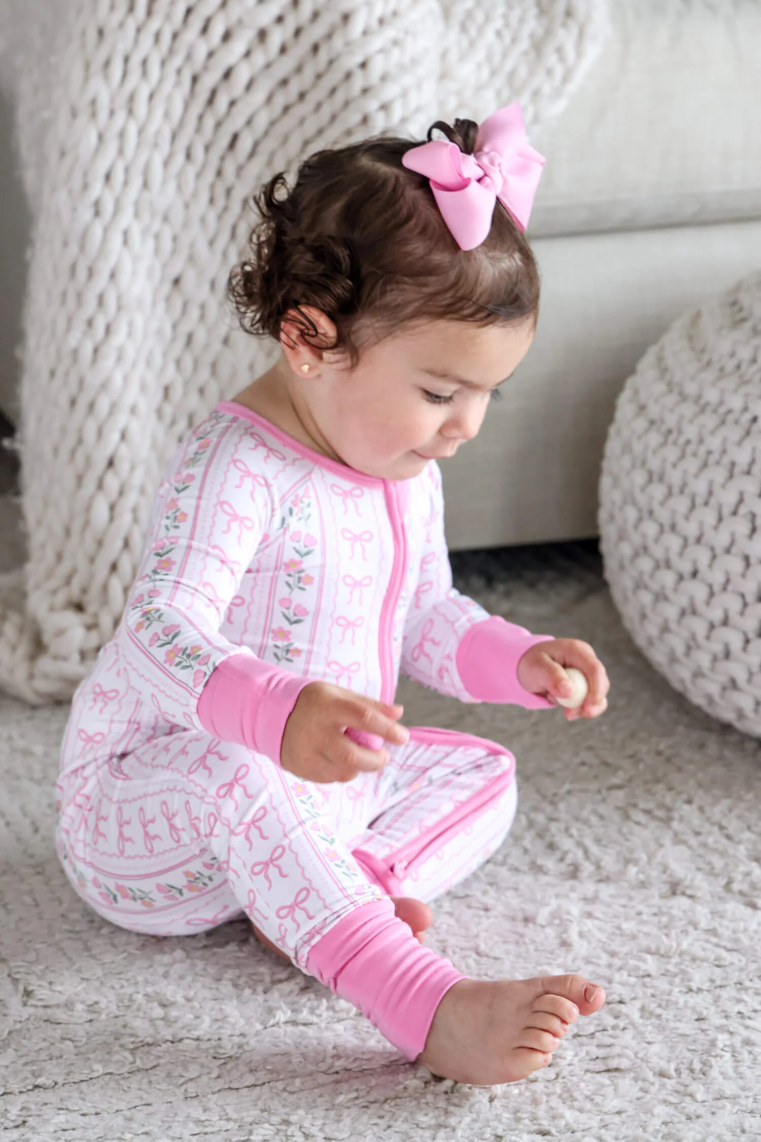 Convertible Zip Romper | Coquette Garden - Image 8