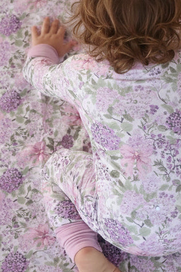Convertible Zip Romper | Lavender Lullaby - Image 9