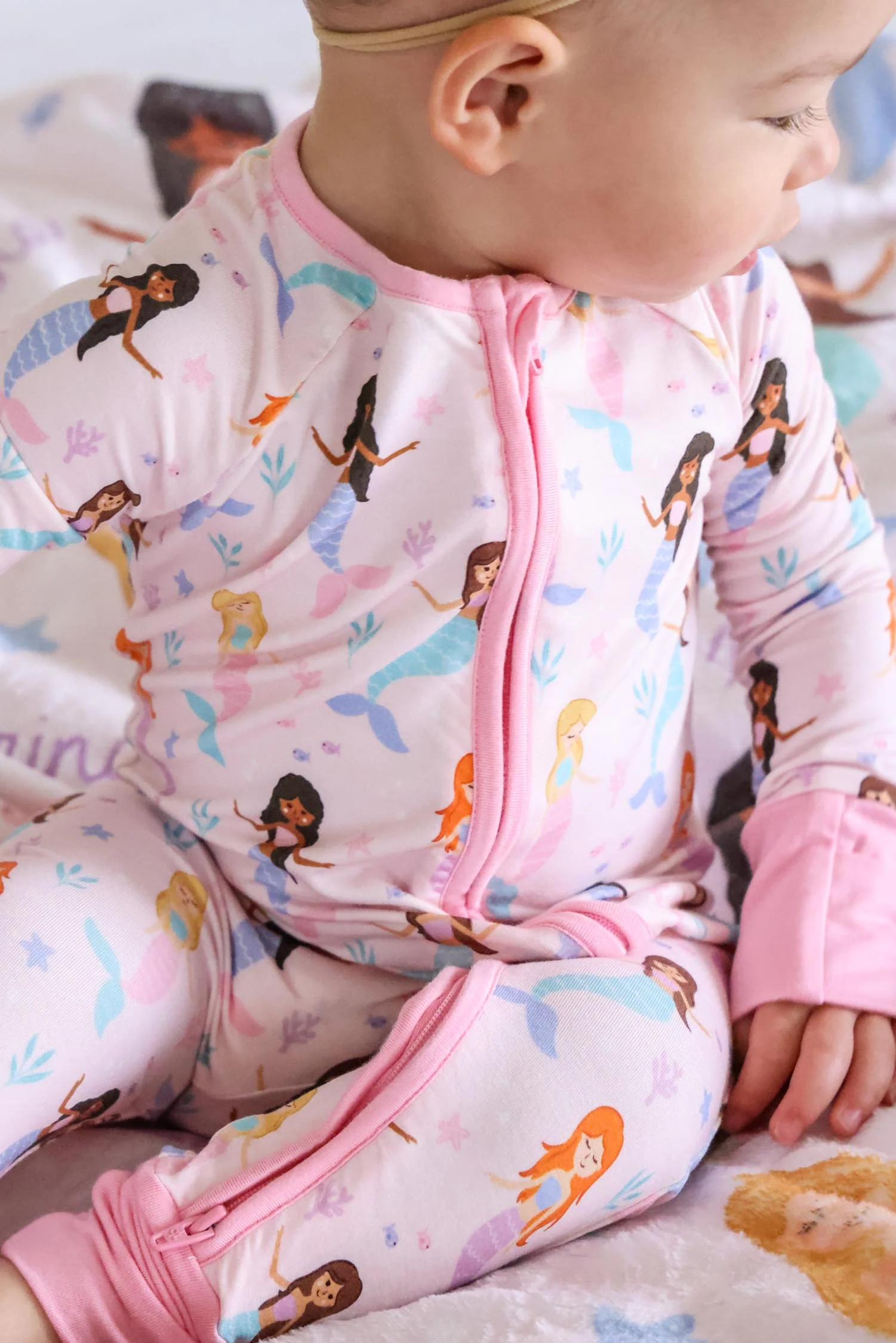 Convertible Zip Romper | Let's Be Mermaids - Image 5