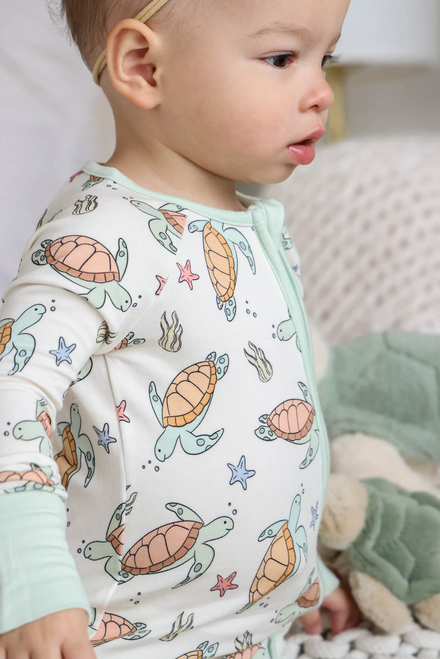 Convertible Zip Romper | Turtley Rad - Image 5