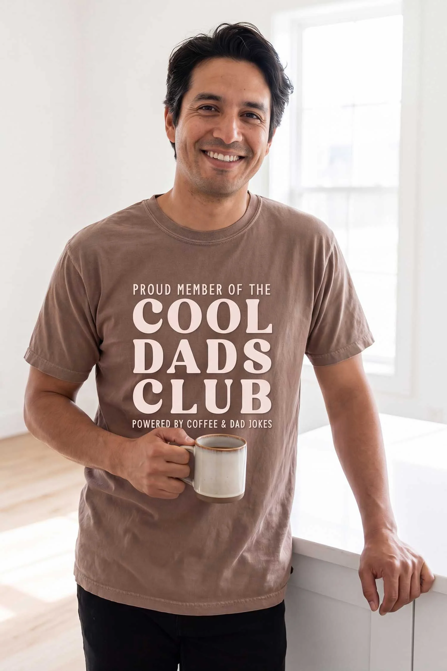 Cool Dad's Club Graphic Tee | Espresso - Image 6