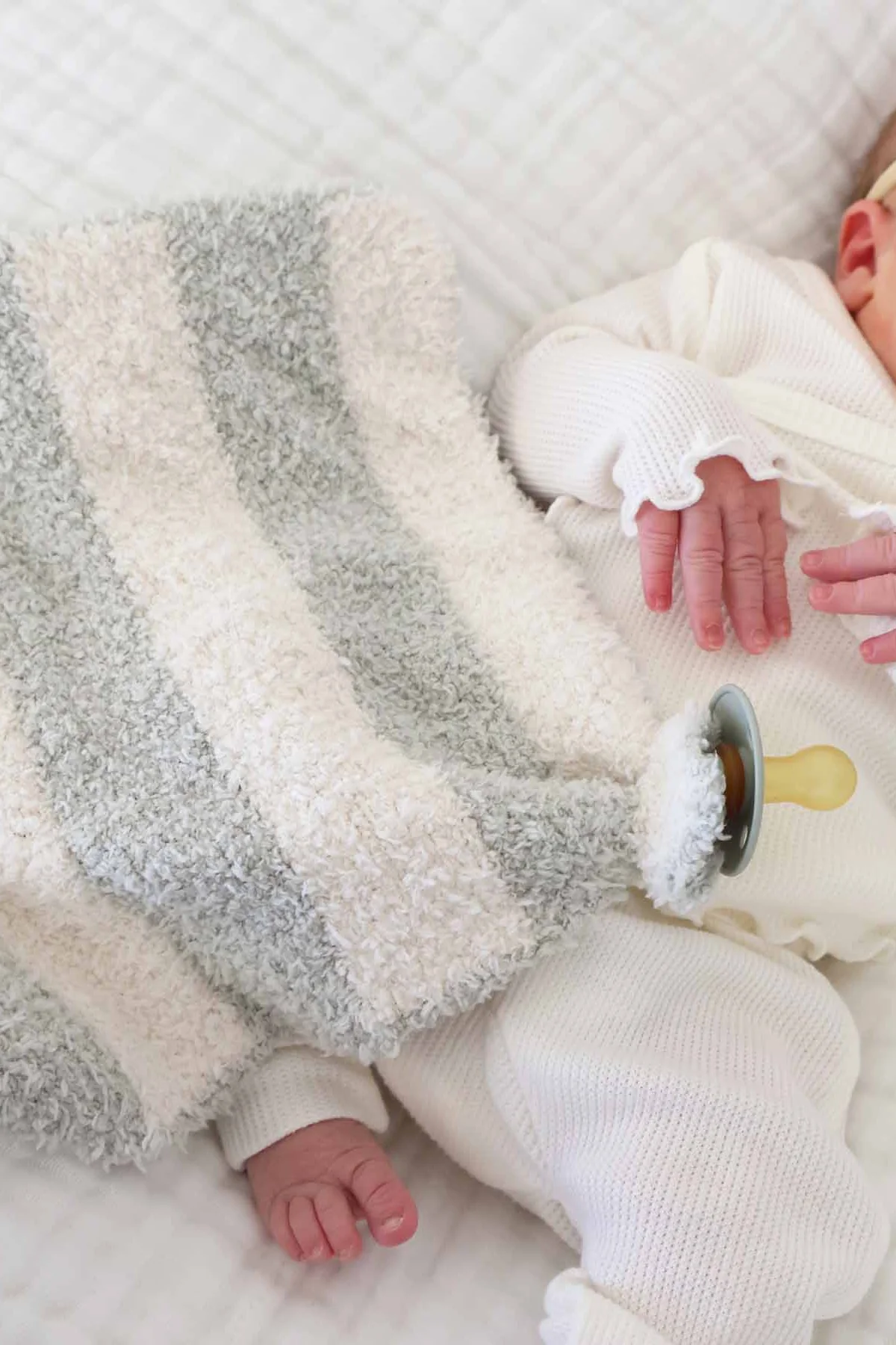 CuddleLane™ Luxe Lovey | Stripe - Image 10