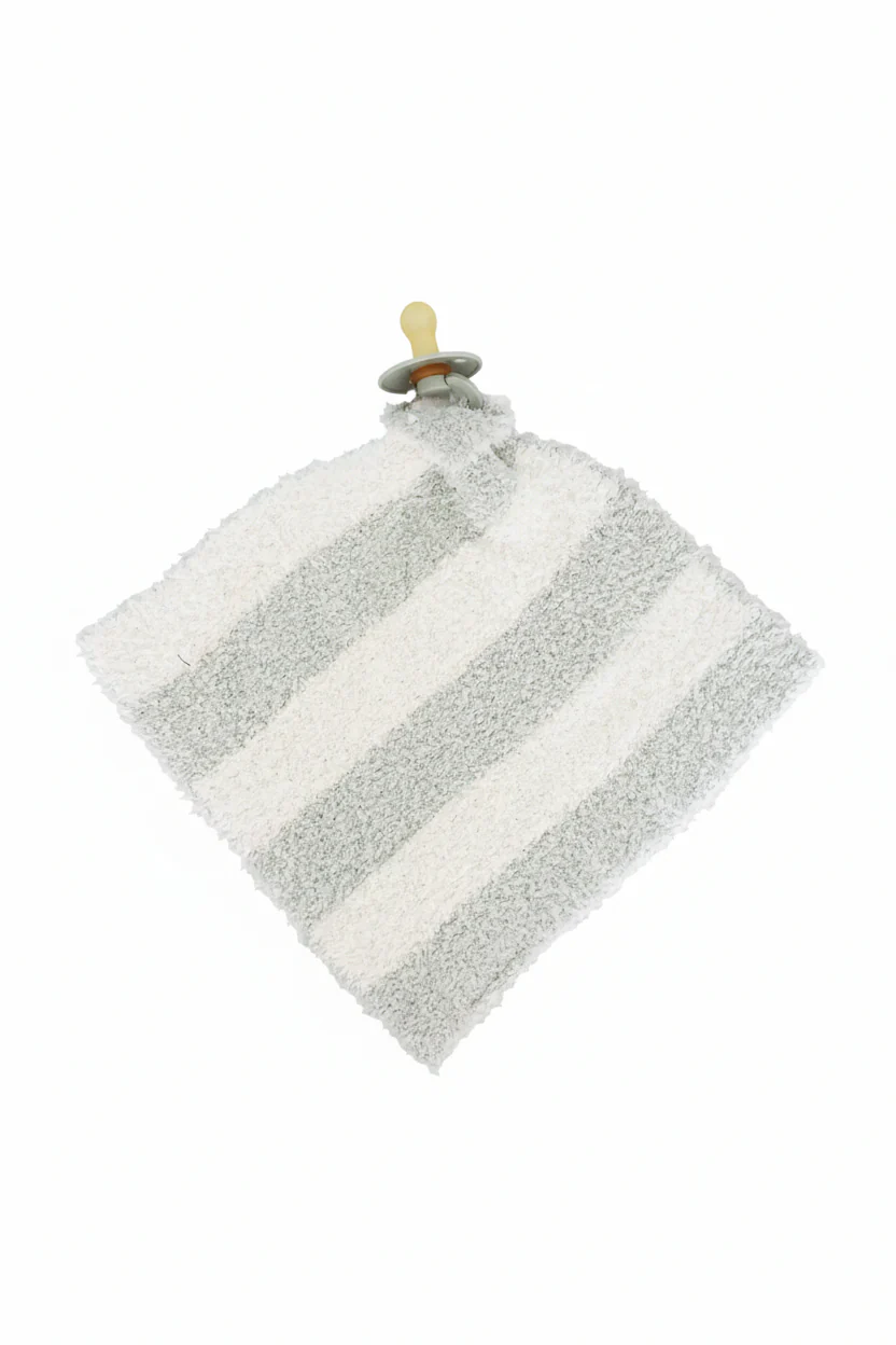 CuddleLane™ Luxe Blankets | Sage Stripe - Image 4