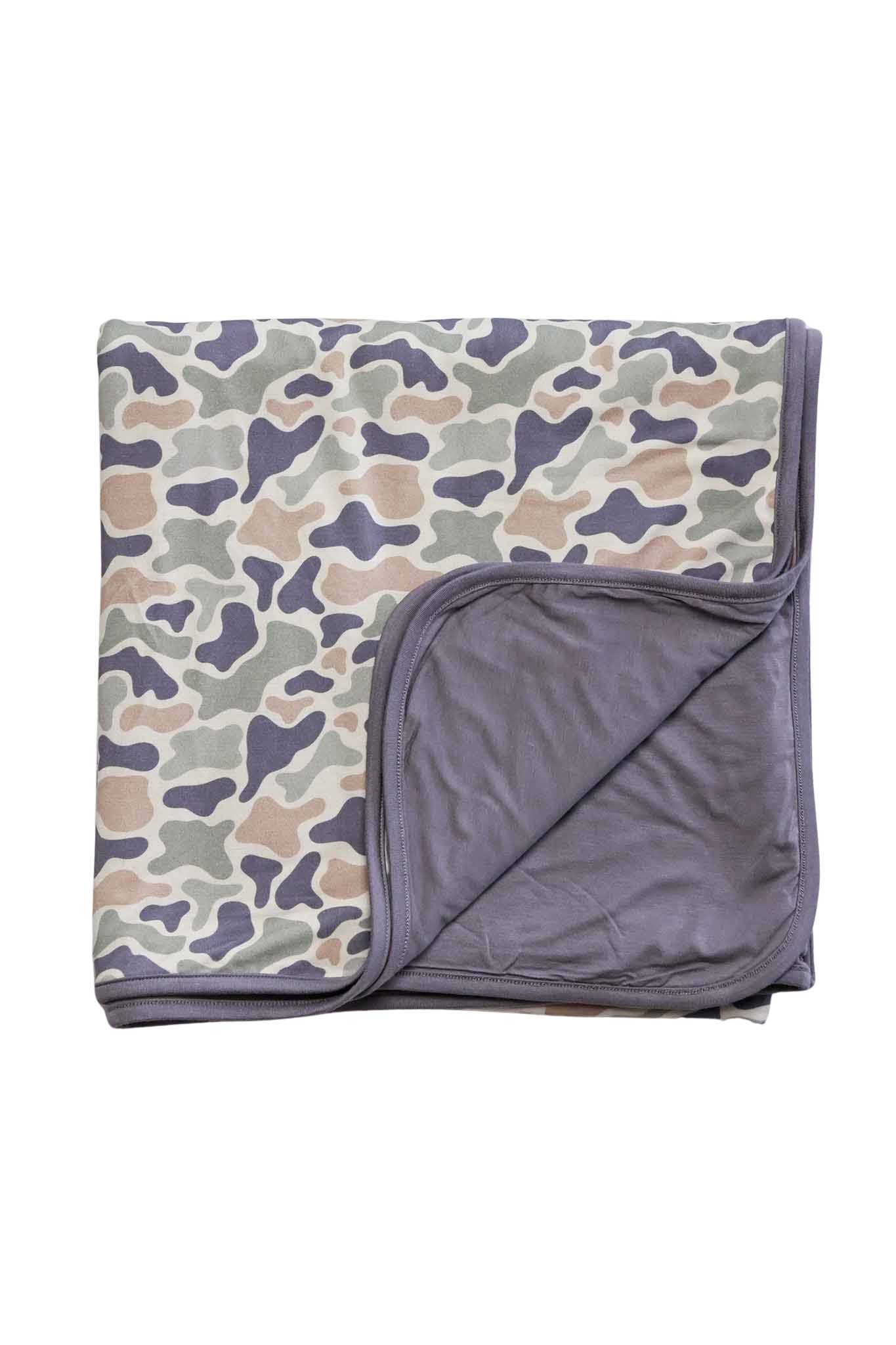 Double Sided Bamboo Blanket | Camo Cutie - Image 2