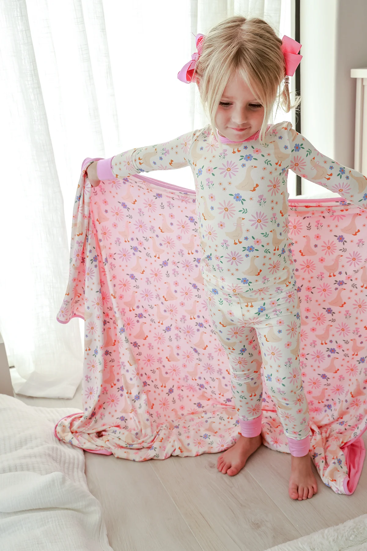 Double Sided Bamboo Blanket | Loosey Goose - Image 5