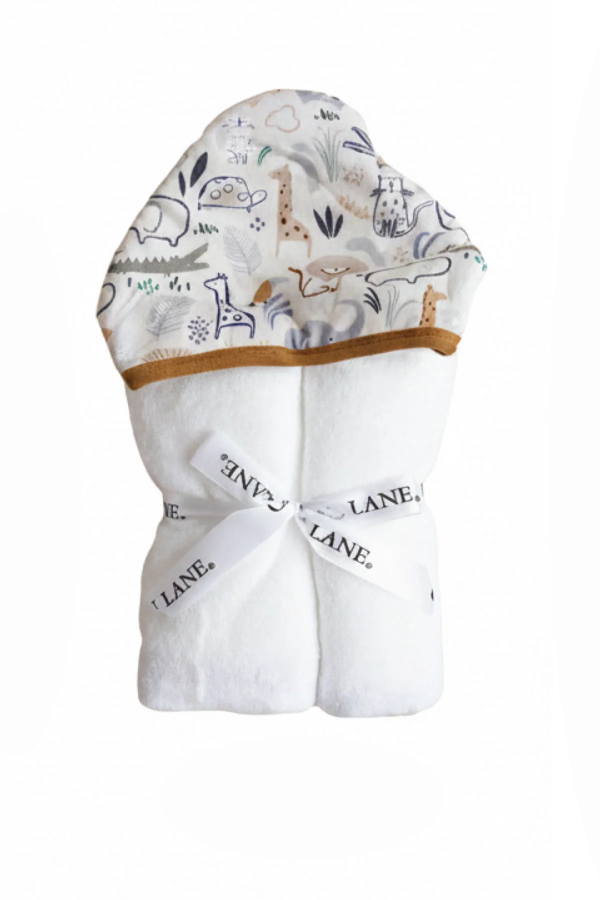 Embroidered Bamboo Hooded Towel | Into The Wild - Image 2