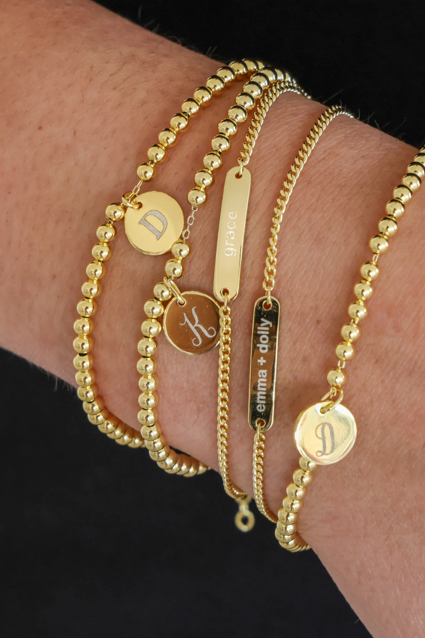 Engraved Bar Bracelet - Image 7
