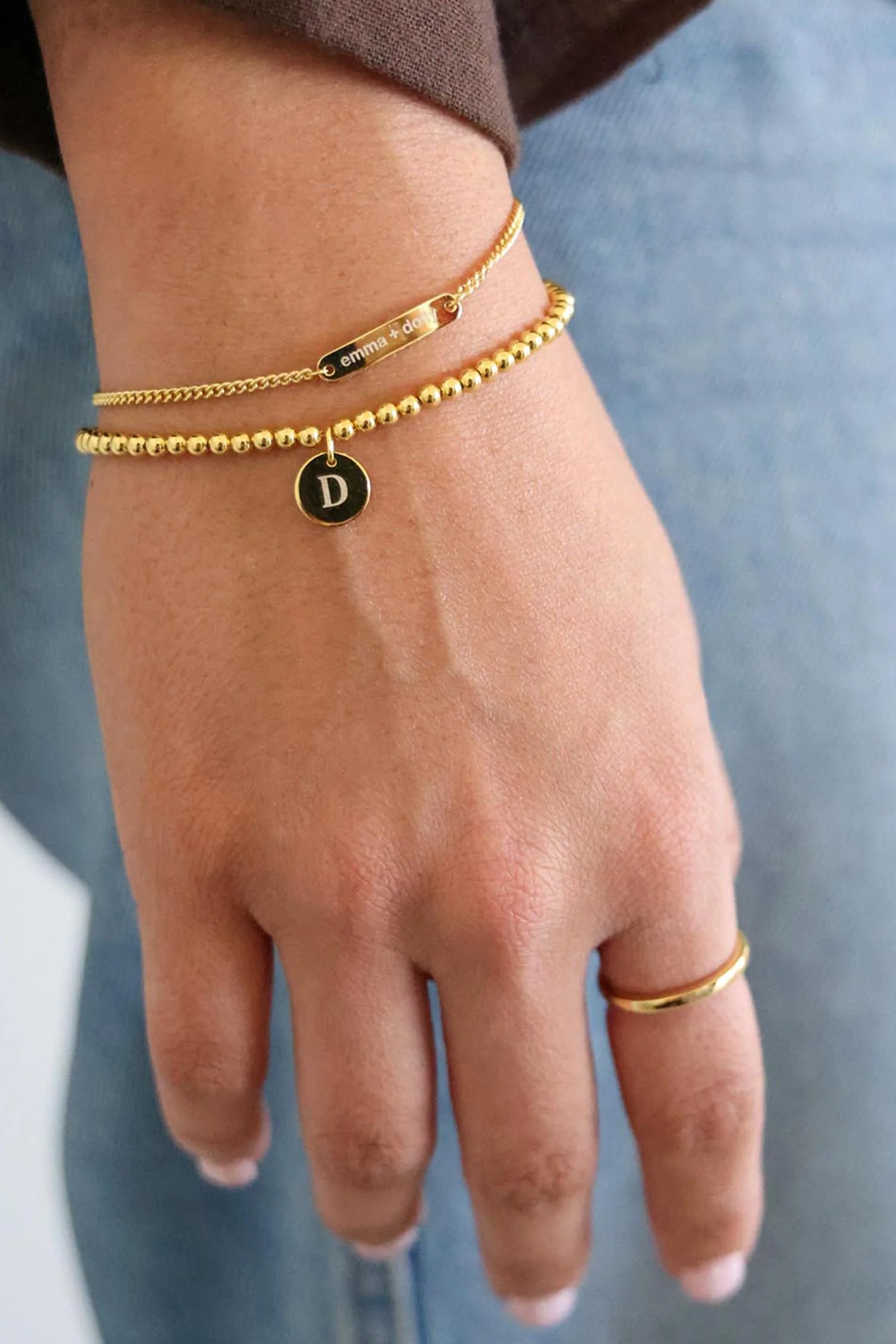 Engraved Bar Bracelet - Image 9