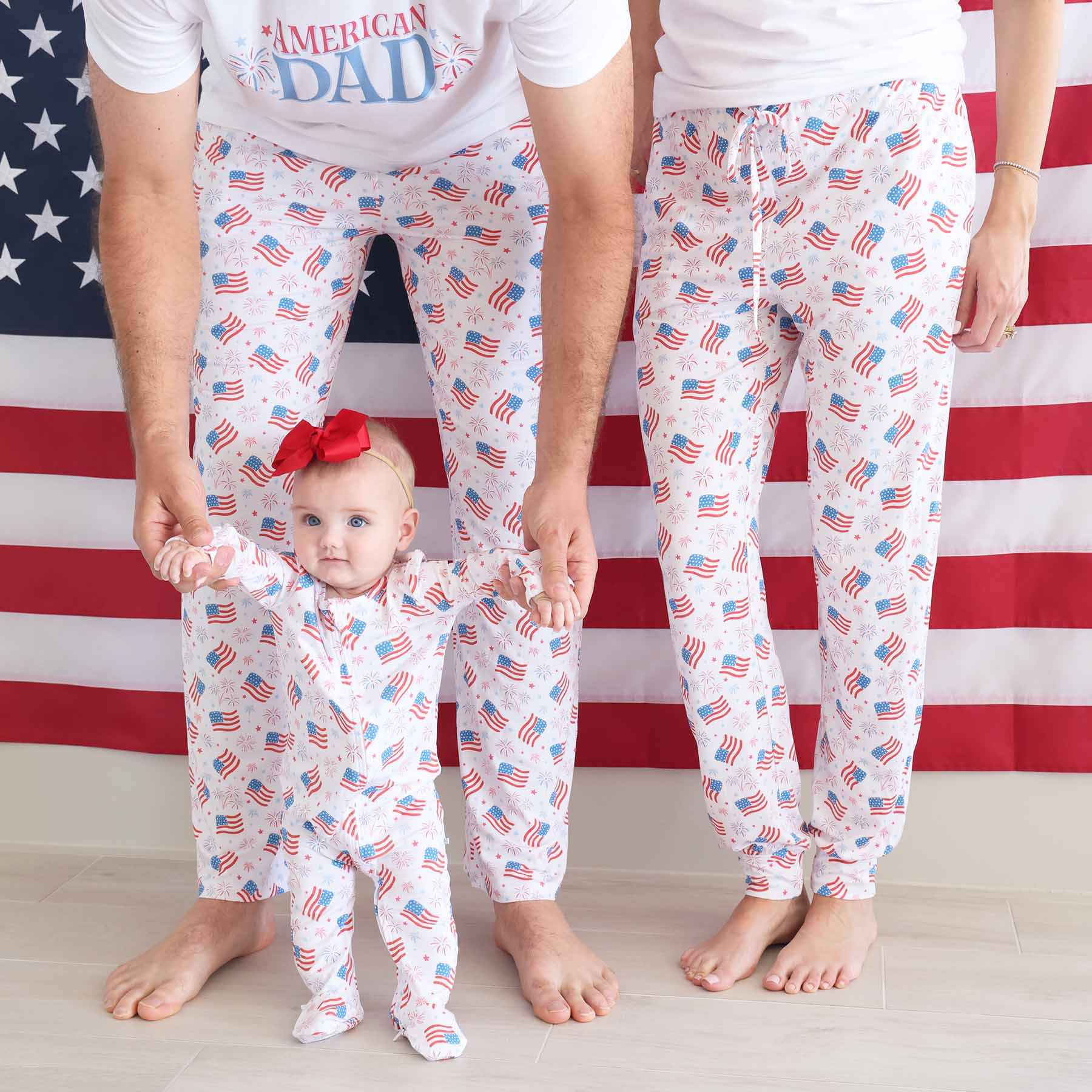 Fireworks & Freedom Unisex Adult Pajama Pants - Image 5