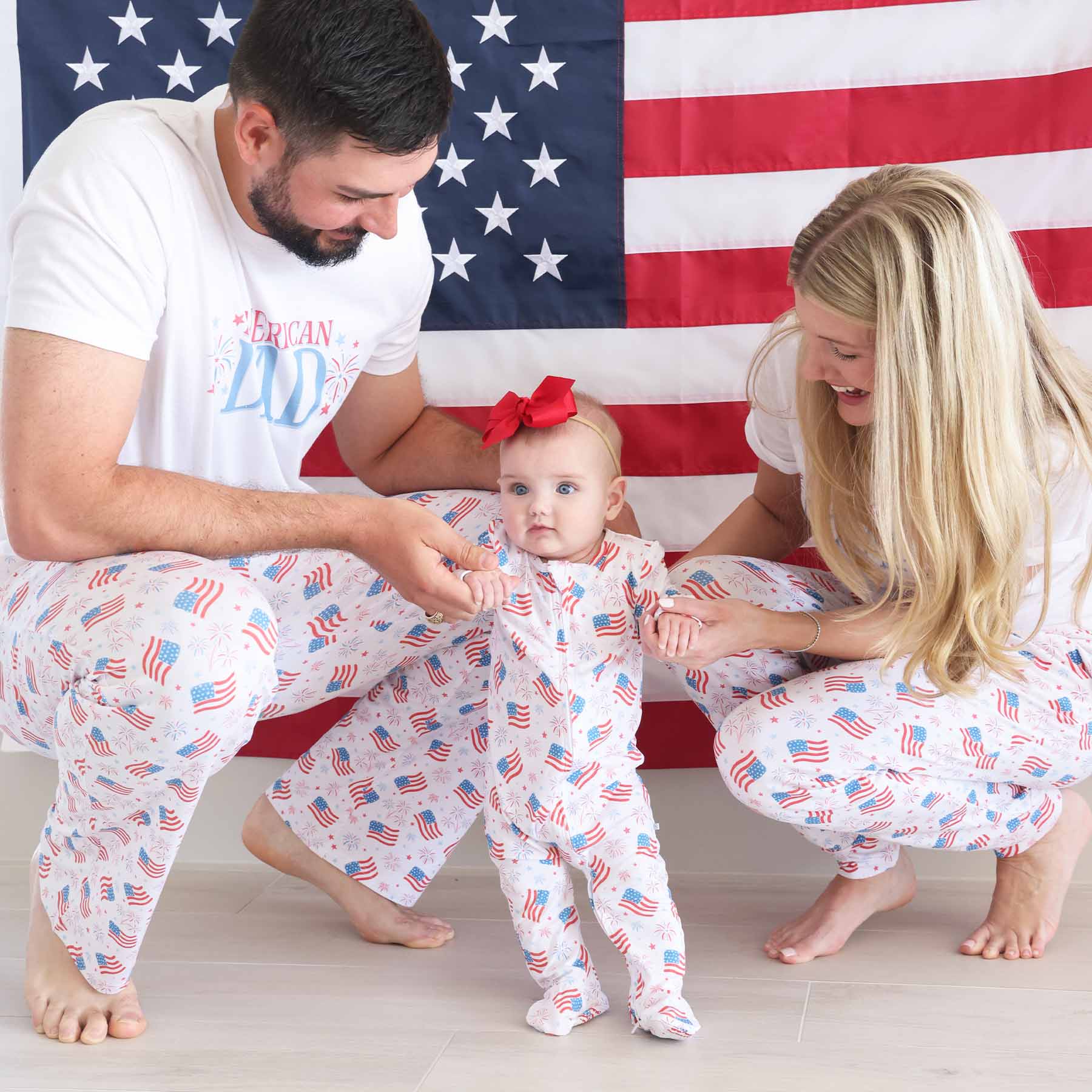 Fireworks & Freedom Unisex Adult Pajama Pants - Image 7