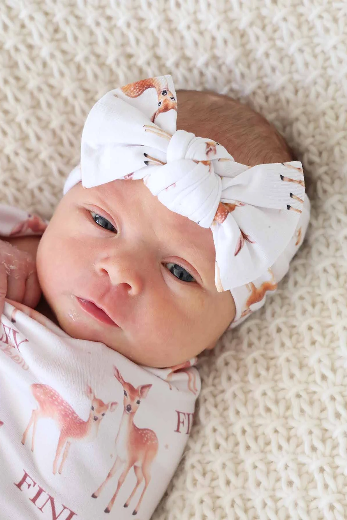 Printed Knit Large Bow Headwraps - Image 20