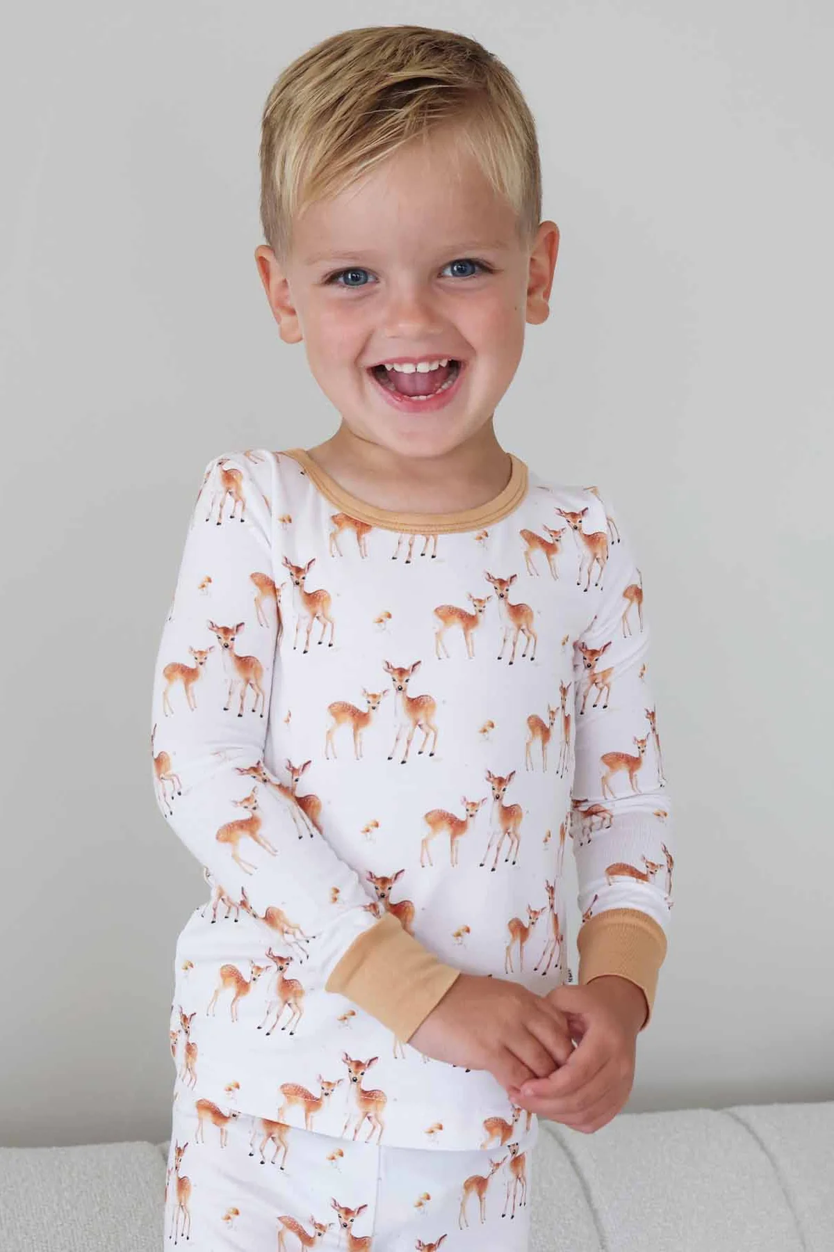 Friendly Fawns Two Piece Pajama Set - Image 2