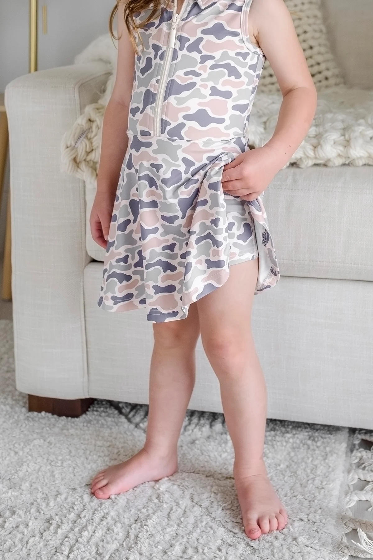 Girl's Polo Dress | Camo Cutie - Image 14