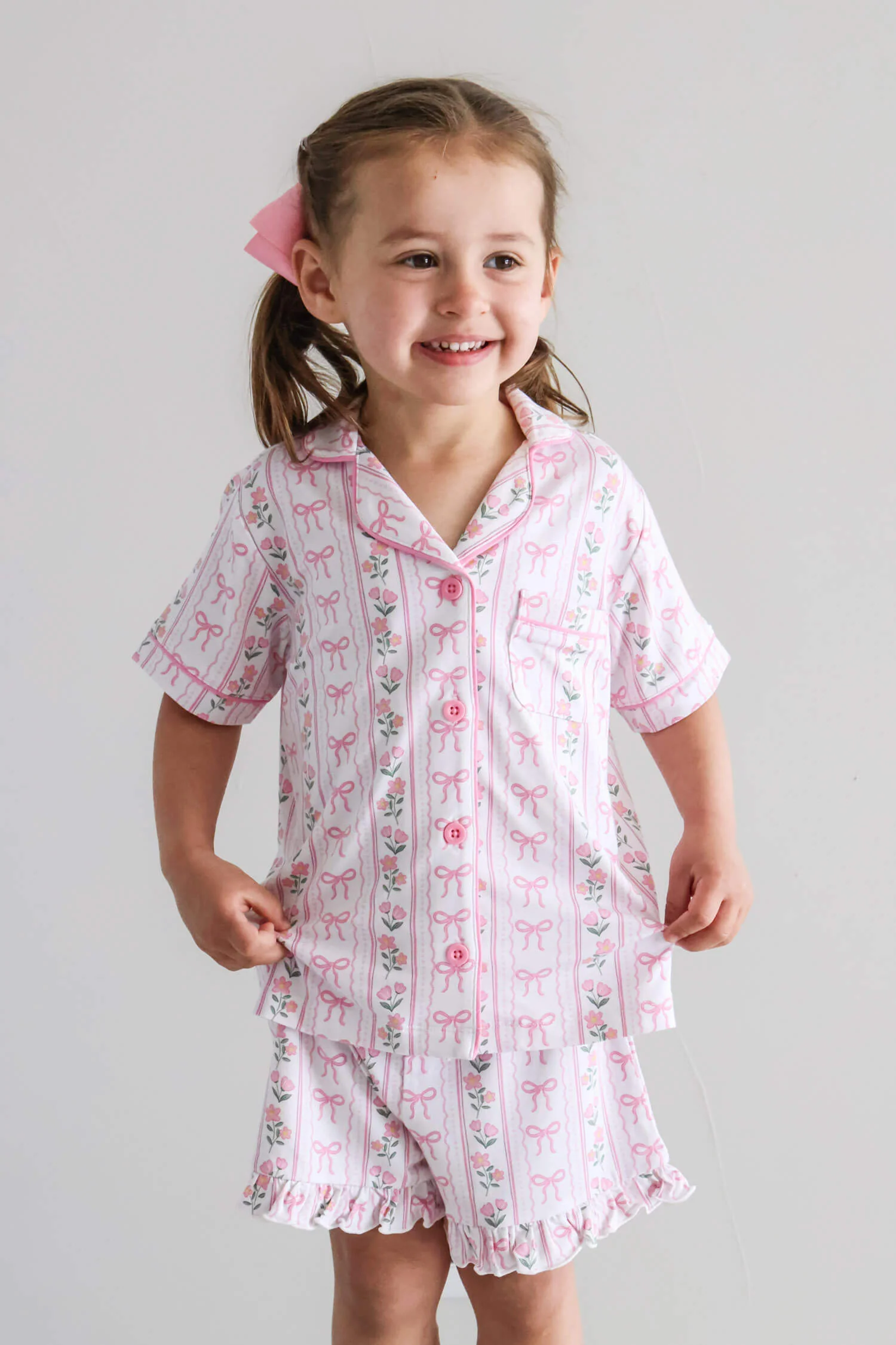 Girl's Two Piece Short Lounge Sets - Image 15