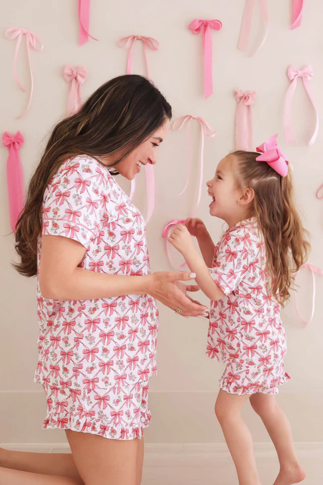 Girl's Two Piece Short Lounge Sets - Image 4