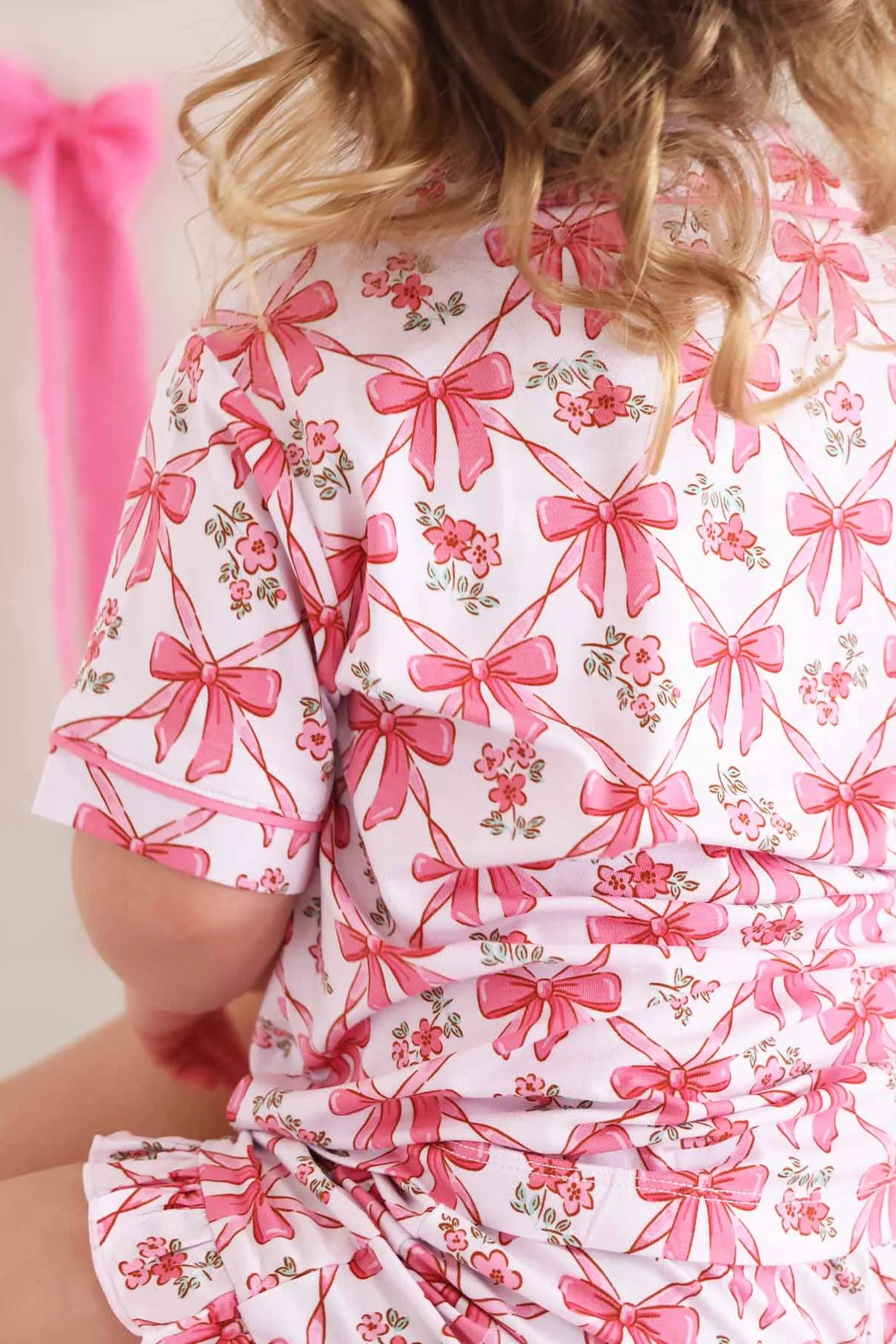 Girl's Two Piece Short Lounge Sets - Image 9