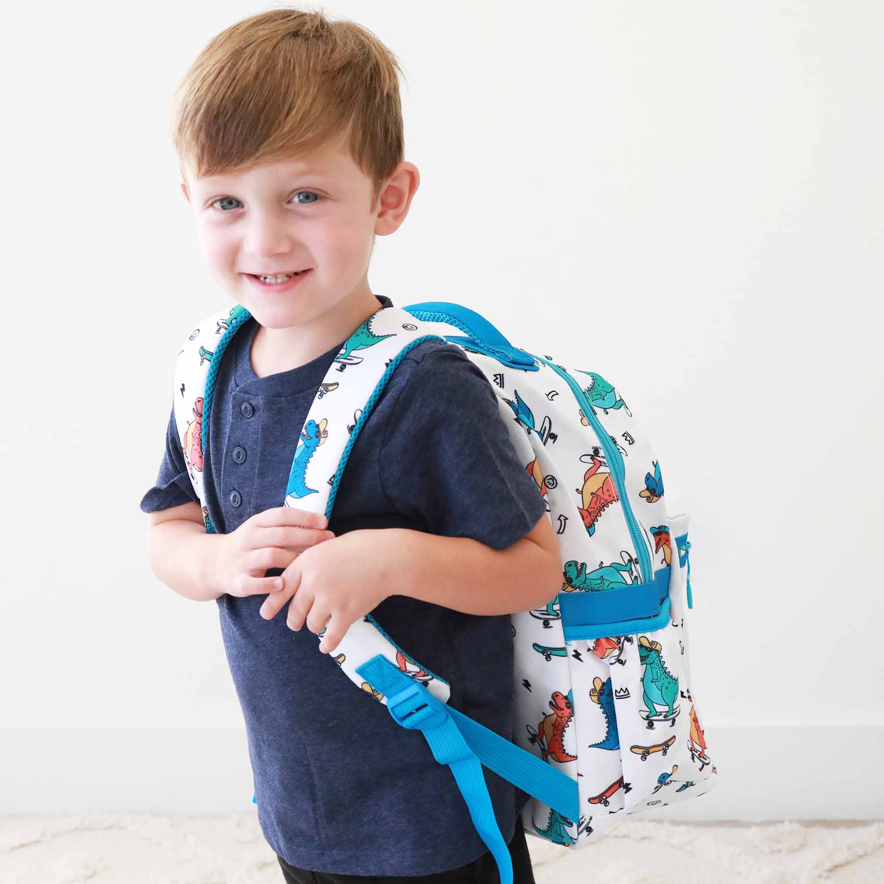 Kids Embroidered Backpack | Totally T-Rex - Image 18