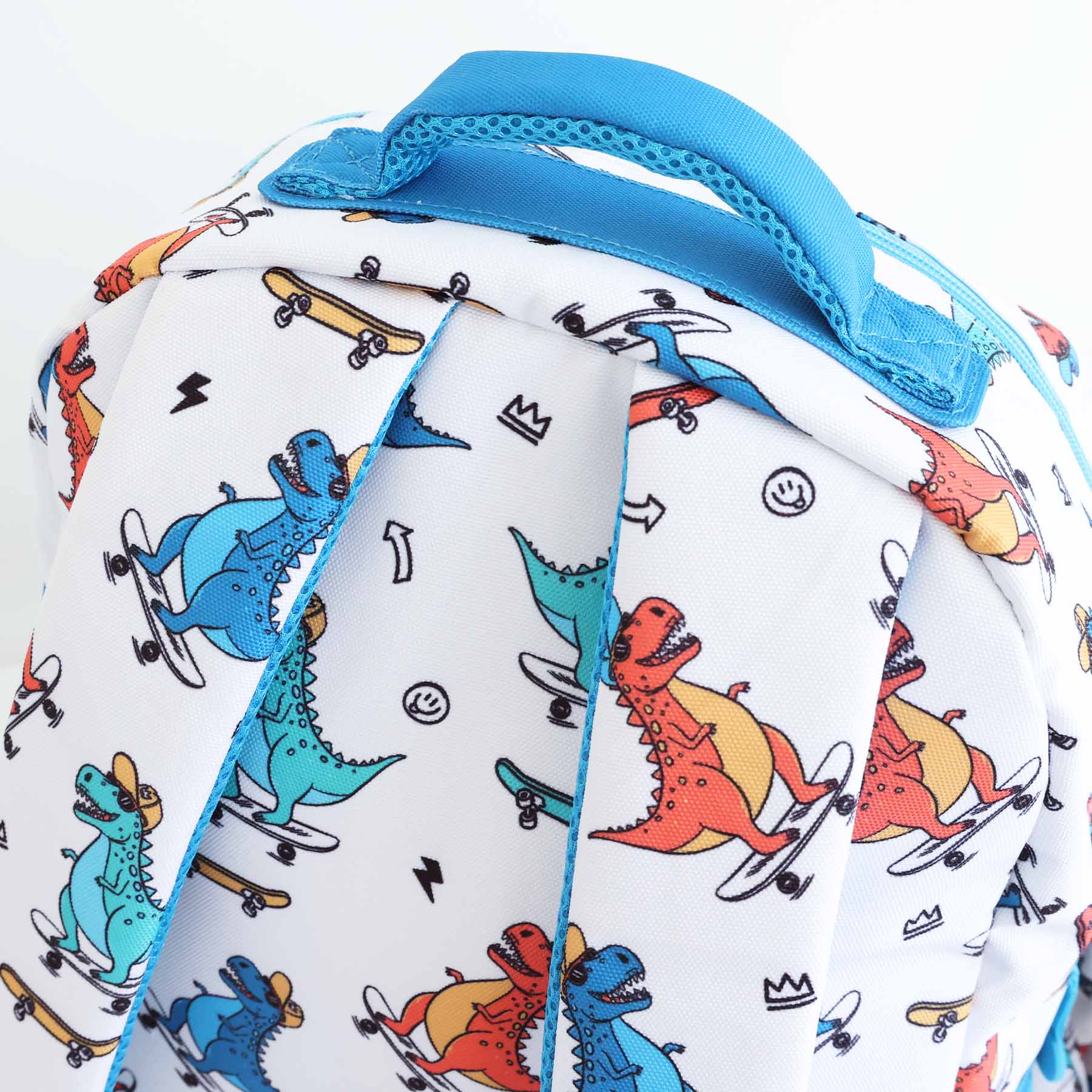 Kids Embroidered Backpack | Totally T-Rex - Image 4