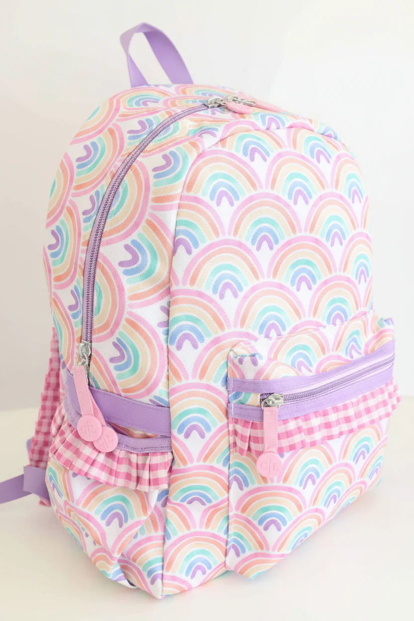 Kids Embroidered Backpack | Half Time - Image 2