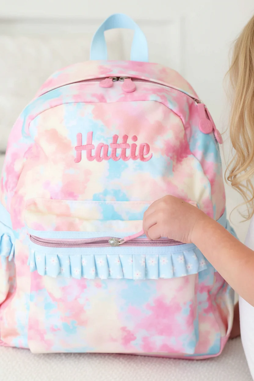 Kids Embroidered Backpack | Half Time - Image 10