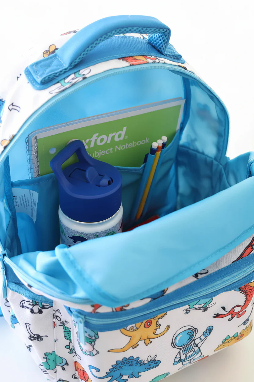 Kids Embroidered Backpack | Shark Attack