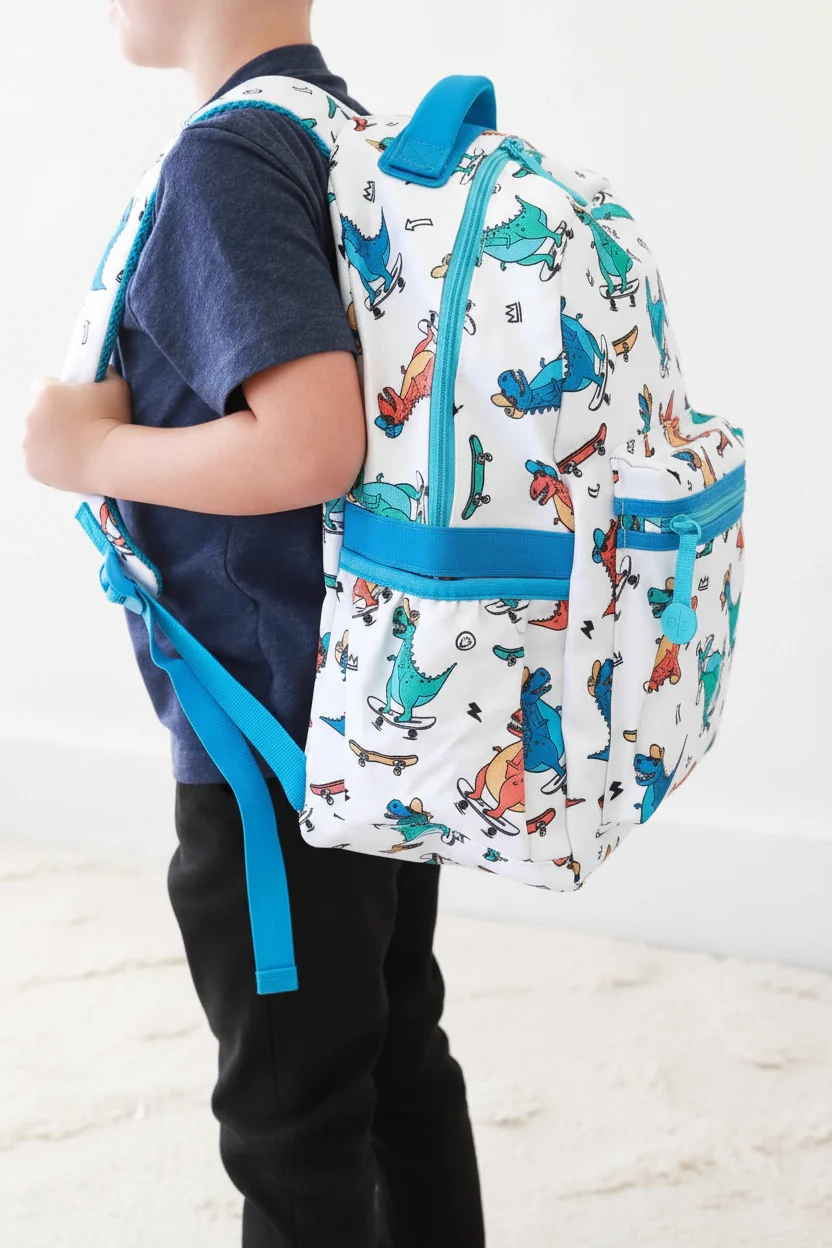 Kids Embroidered Backpack | Shark Attack - Image 14