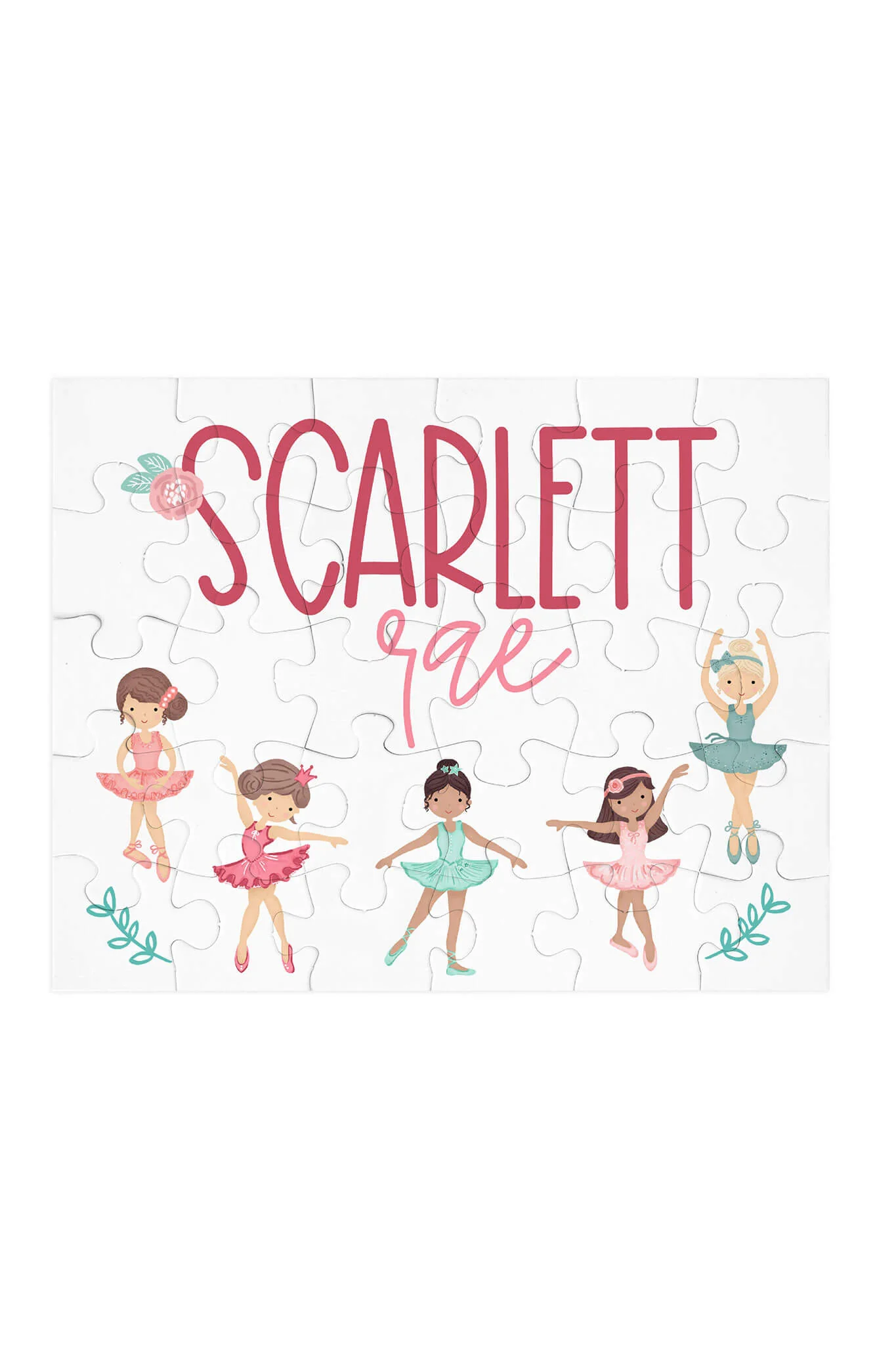 Kids Personalized 30 Piece Puzzle | Tiny Dancer - Image 2