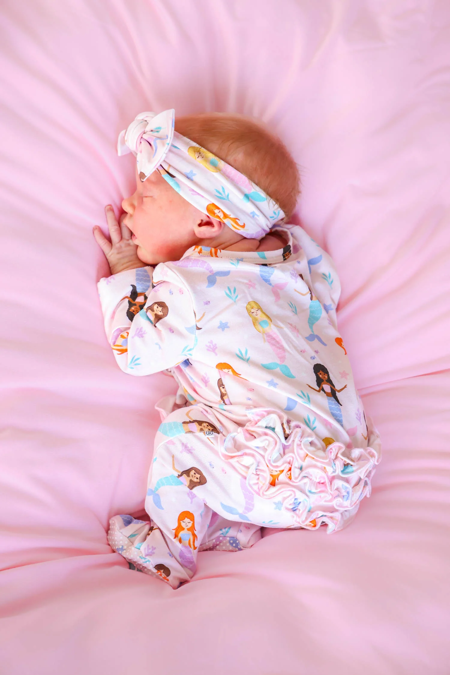 Knit Large Bow Headwrap | Let's Be Mermaids - Image 6