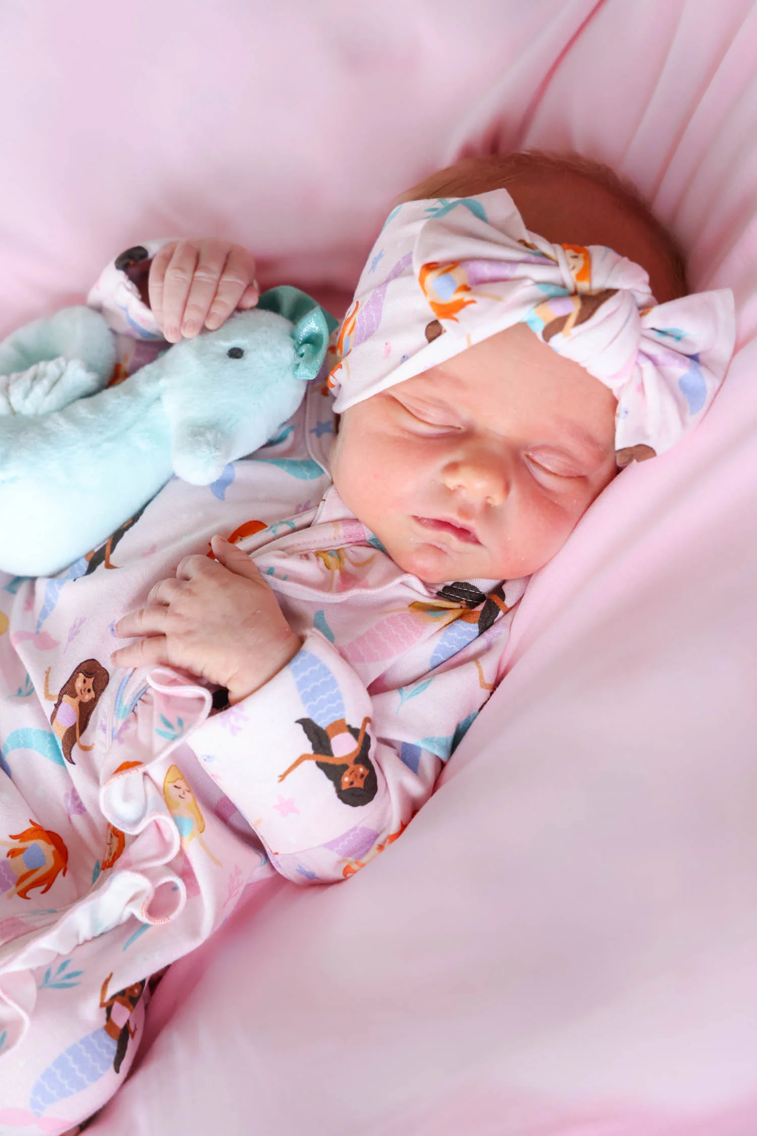Knit Large Bow Headwrap | Let's Be Mermaids - Image 7
