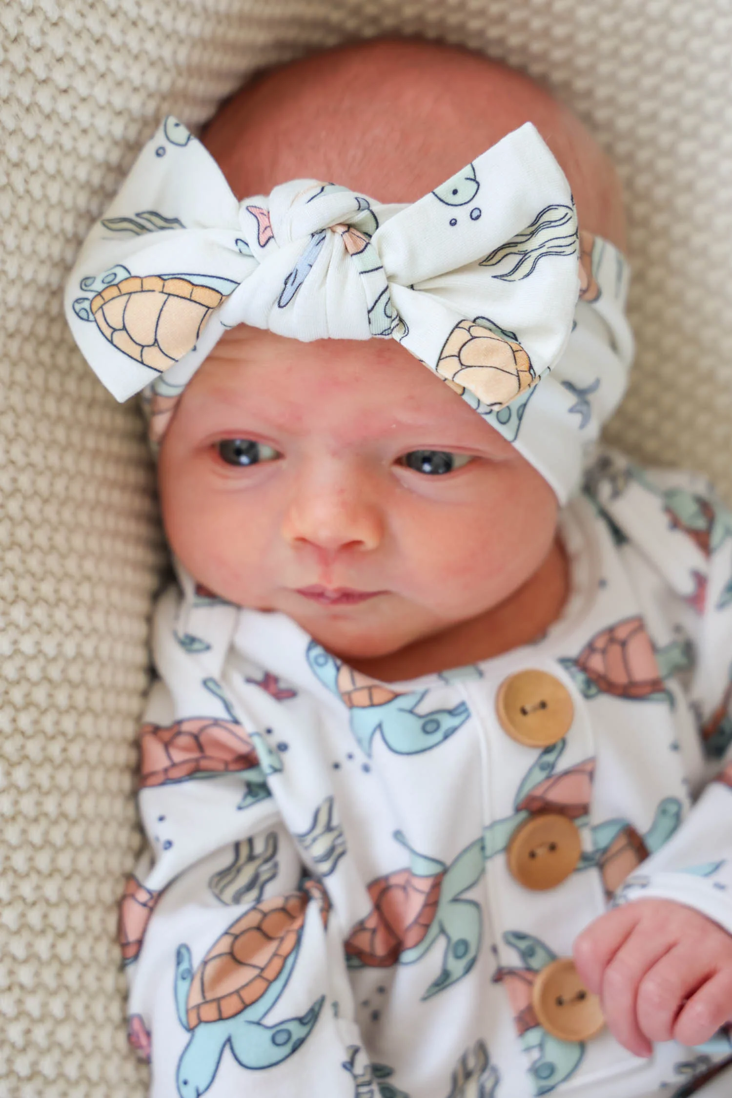 Knit Large Bow Headwrap | Turtley Rad - Image 4