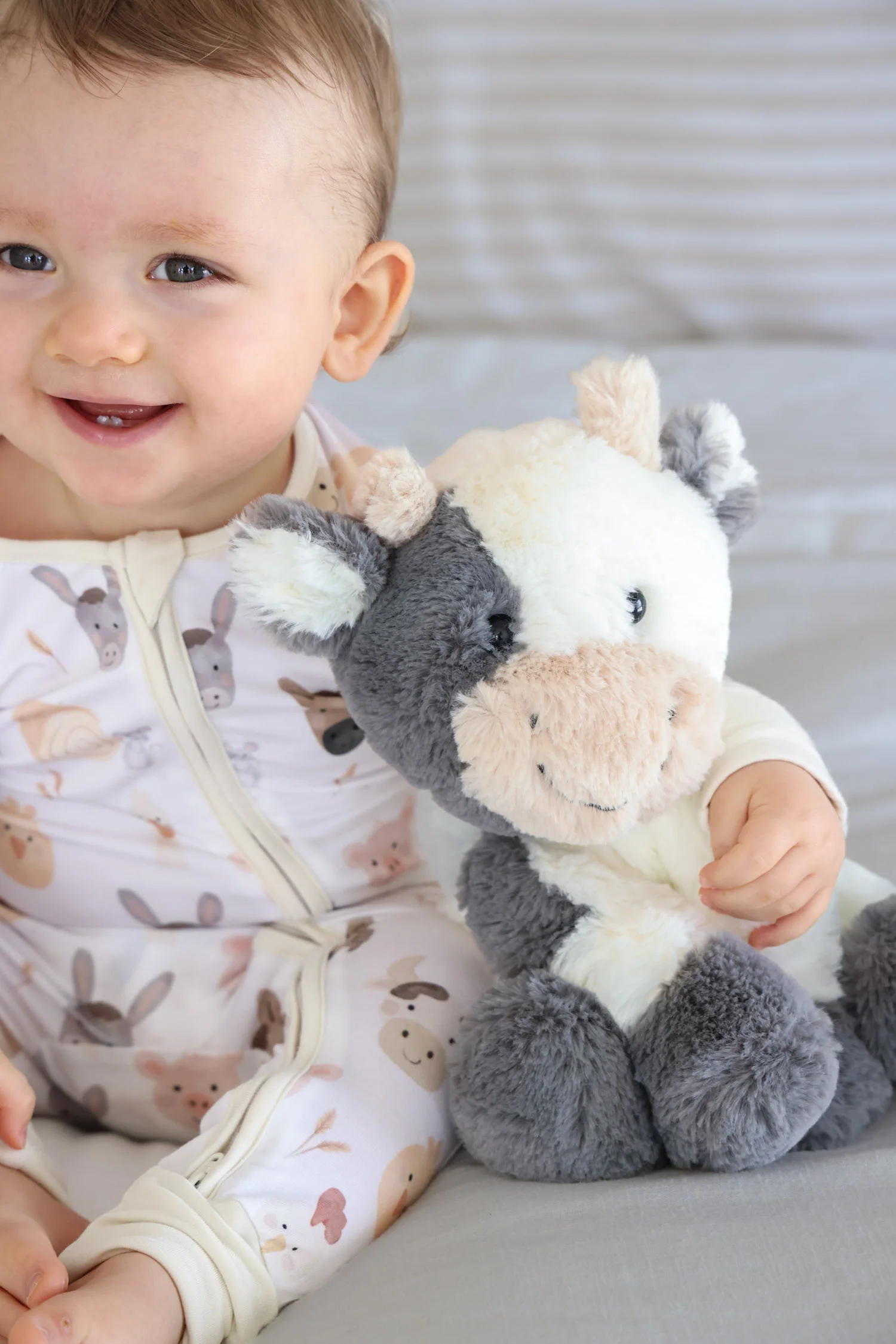 Large Cuddle Plush Friends | Cocoa Cow - Image 2