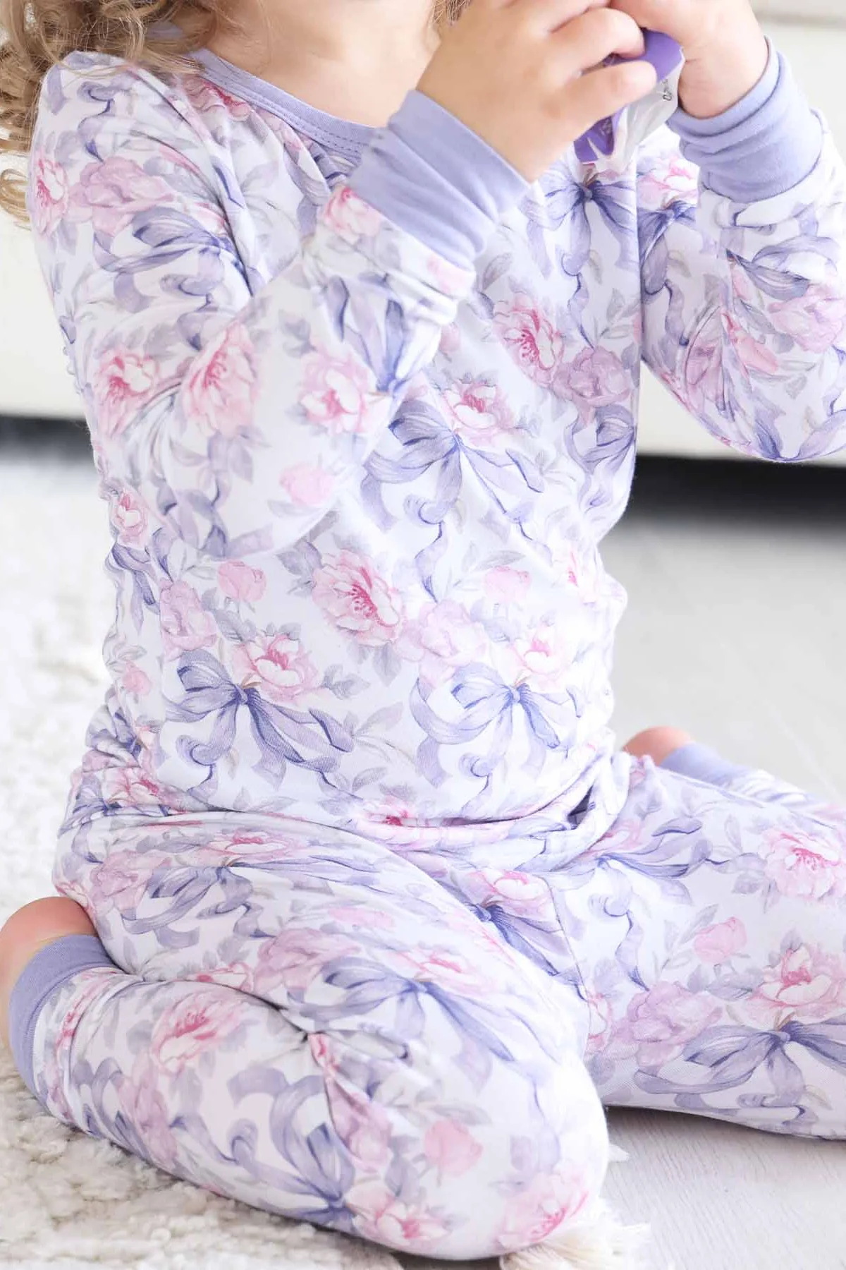Leighton's Lavender Two Piece Pajama Set - Image 2