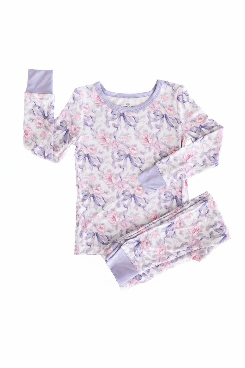 Leighton's Lavender Two Piece Pajama Set - Image 3