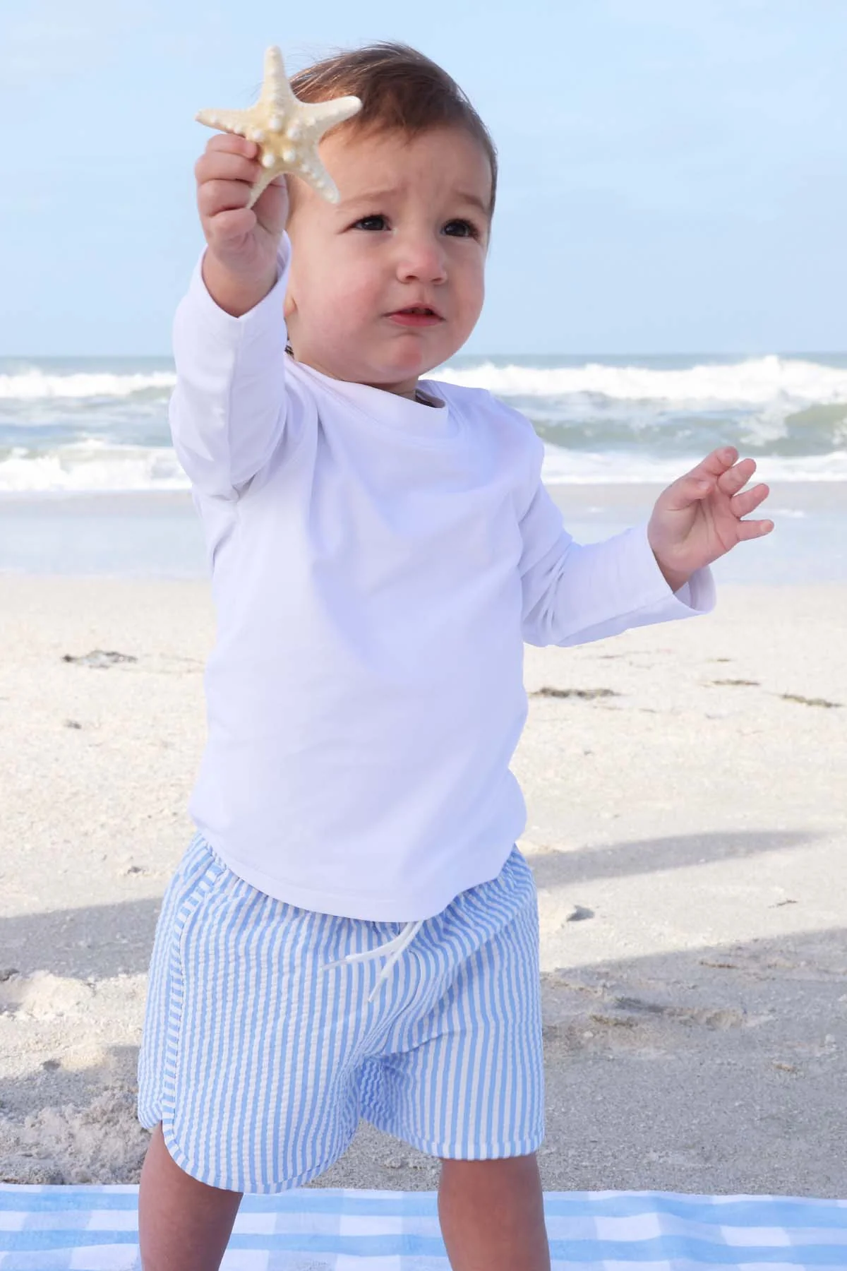 Long Sleeve Rash Guard Shirt | White - Image 7