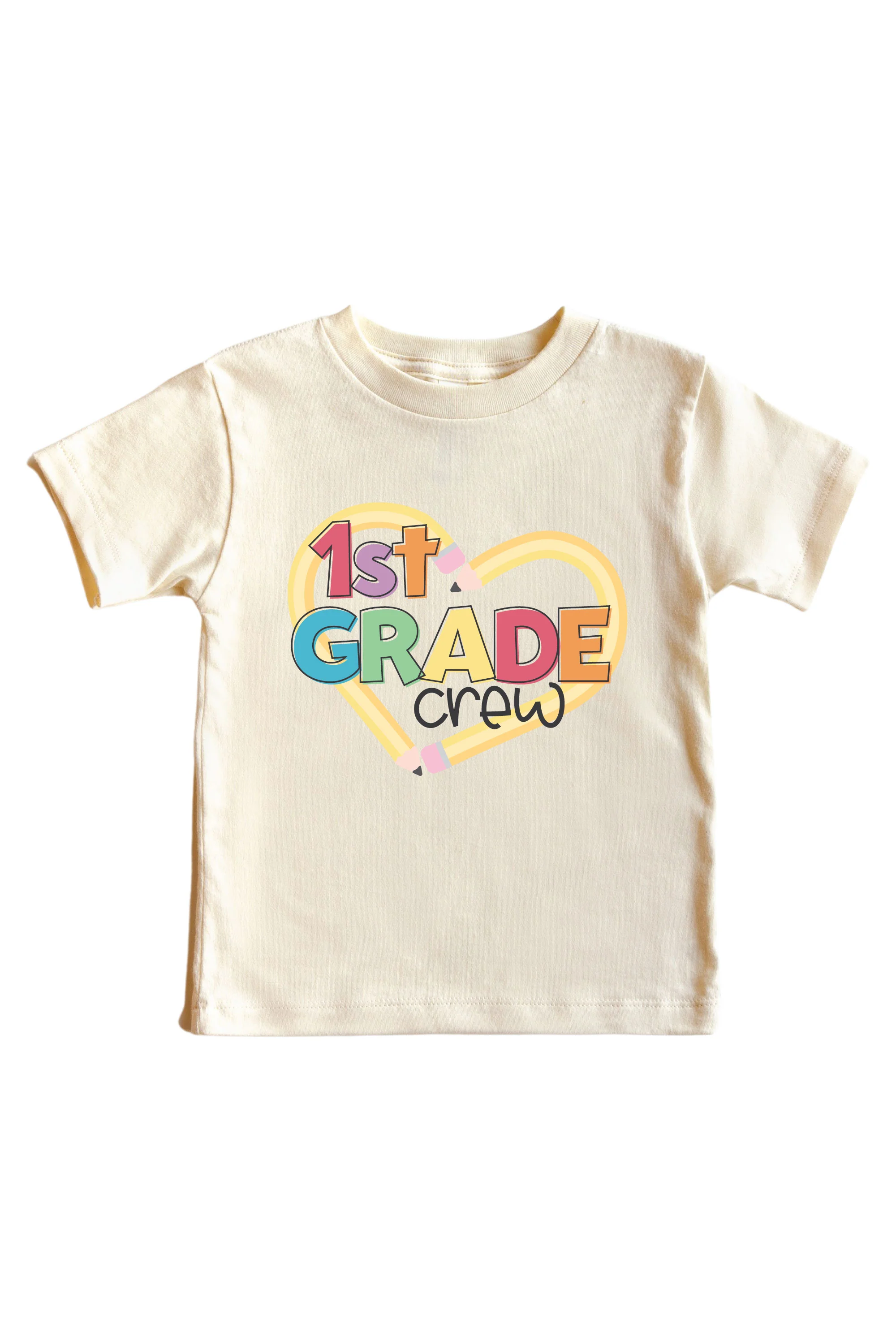 New Grade Crew Kids Graphic Tee | Natural - Image 4