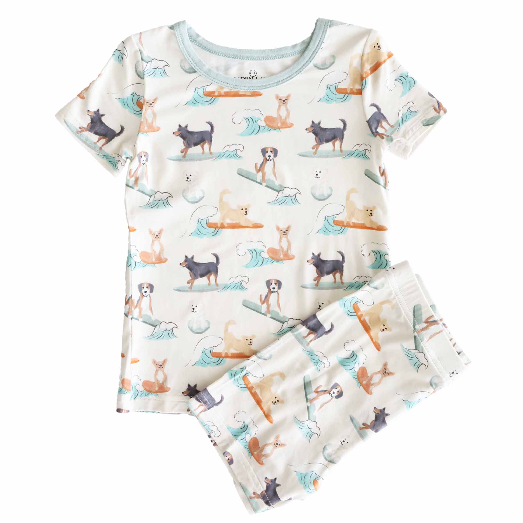 Paddle Pups Two Piece Pajama Set - Image 3